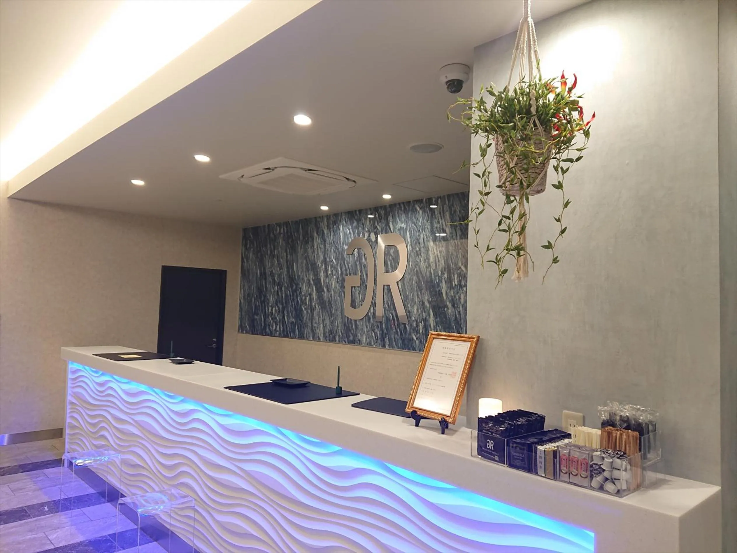Lobby or reception in Green Rich Hotel Okinawa Nago (Artificial hot spring Futamata Yunohana)