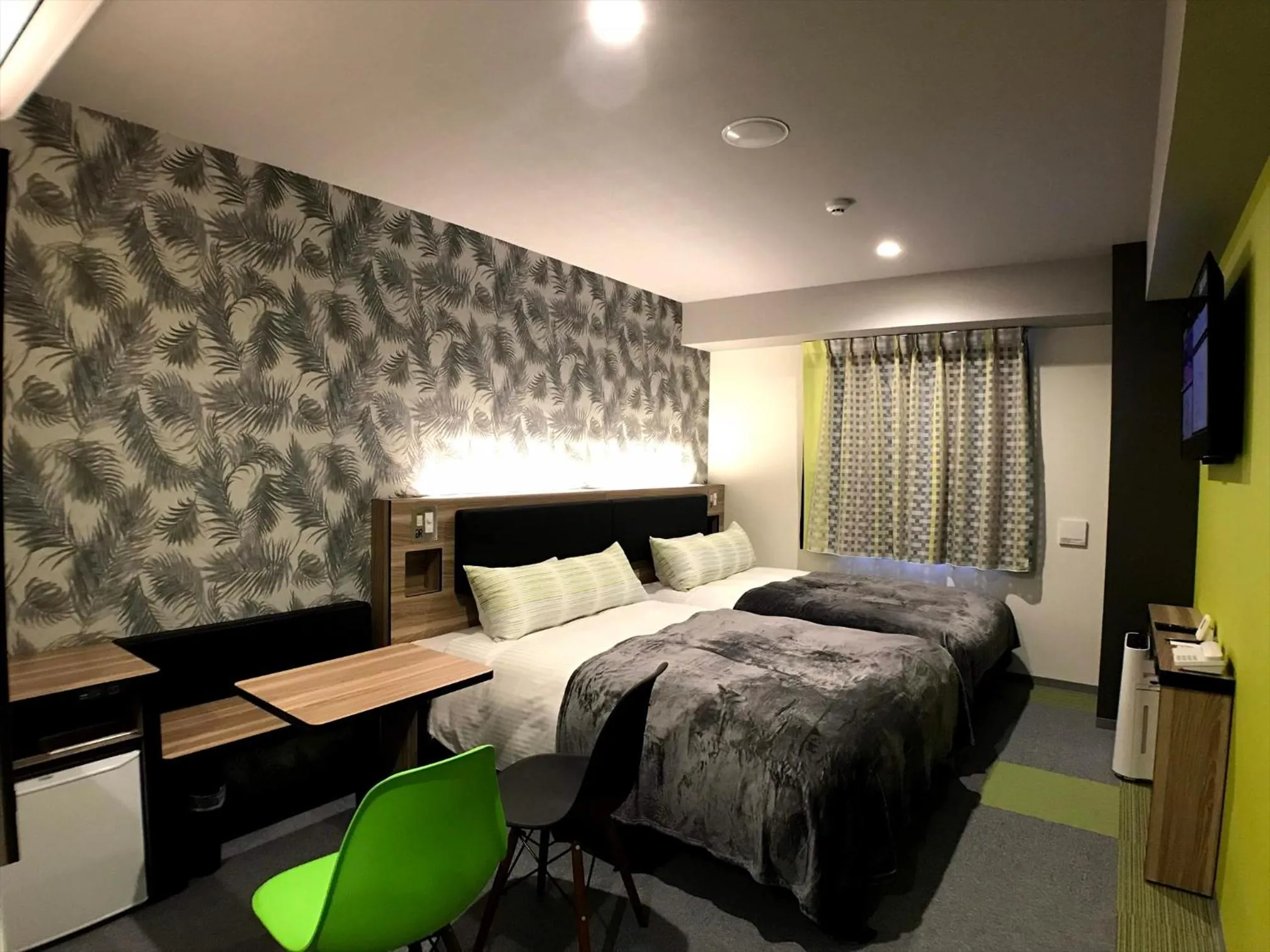 Photo of the whole room, Bed in Green Rich Hotel Okinawa Nago (Artificial hot spring Futamata Yunohana)