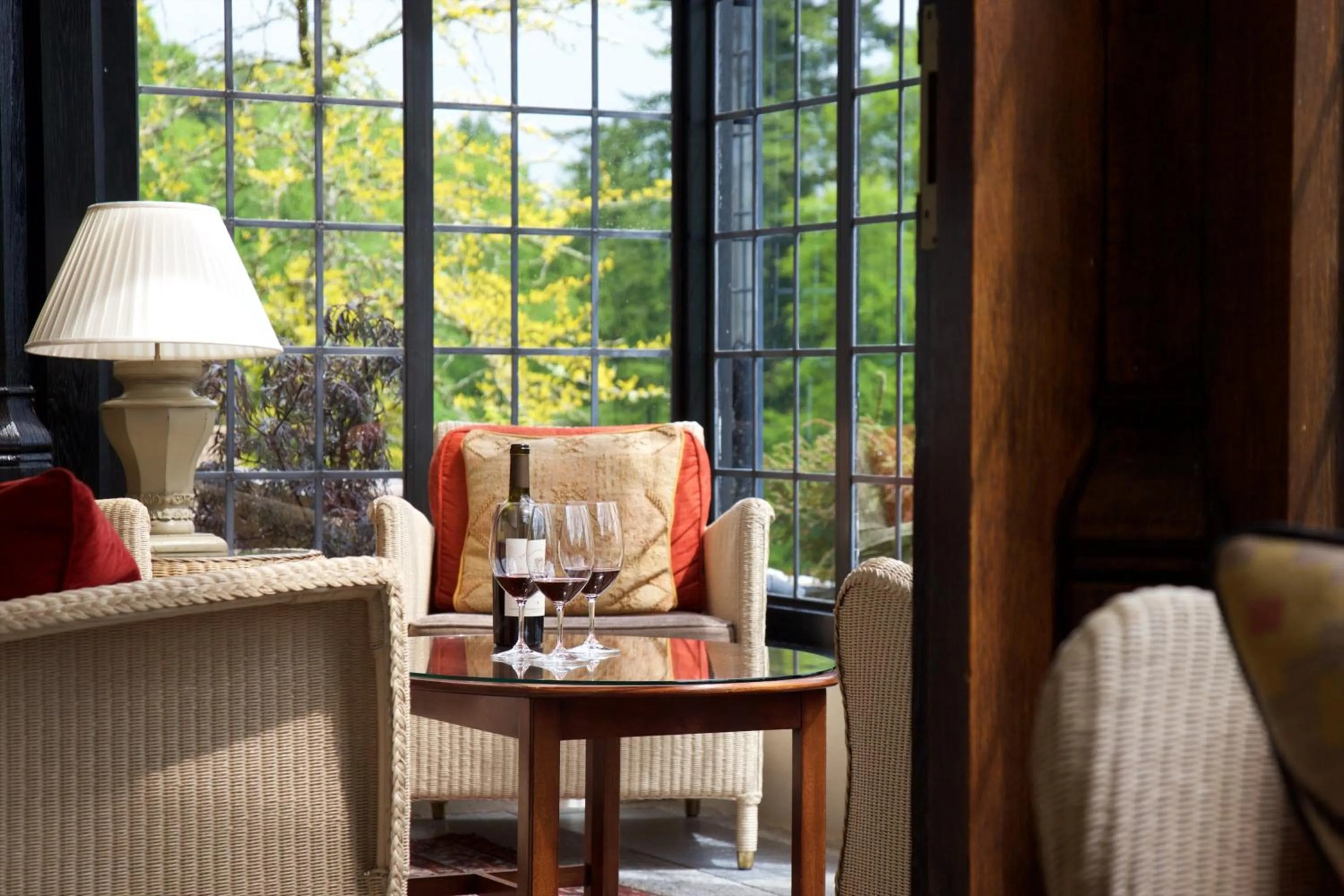 Balcony/Terrace in Gidleigh Park- A Relais & Chateaux Hotel