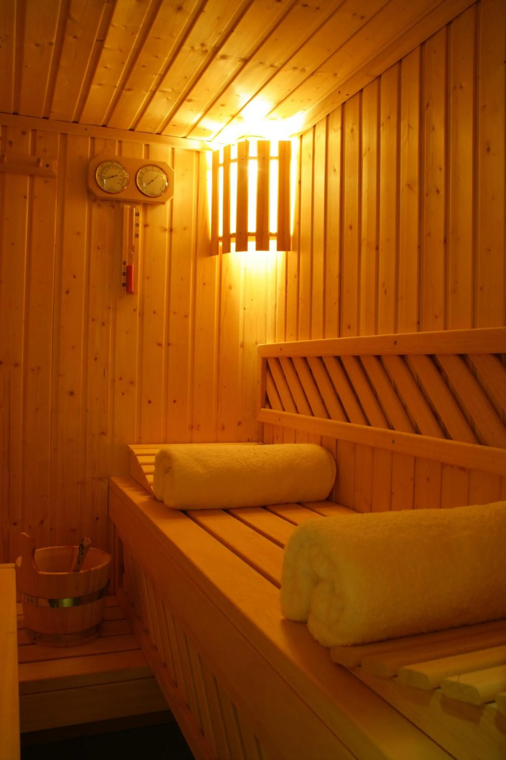 Sauna in Gidleigh Park- A Relais & Chateaux Hotel