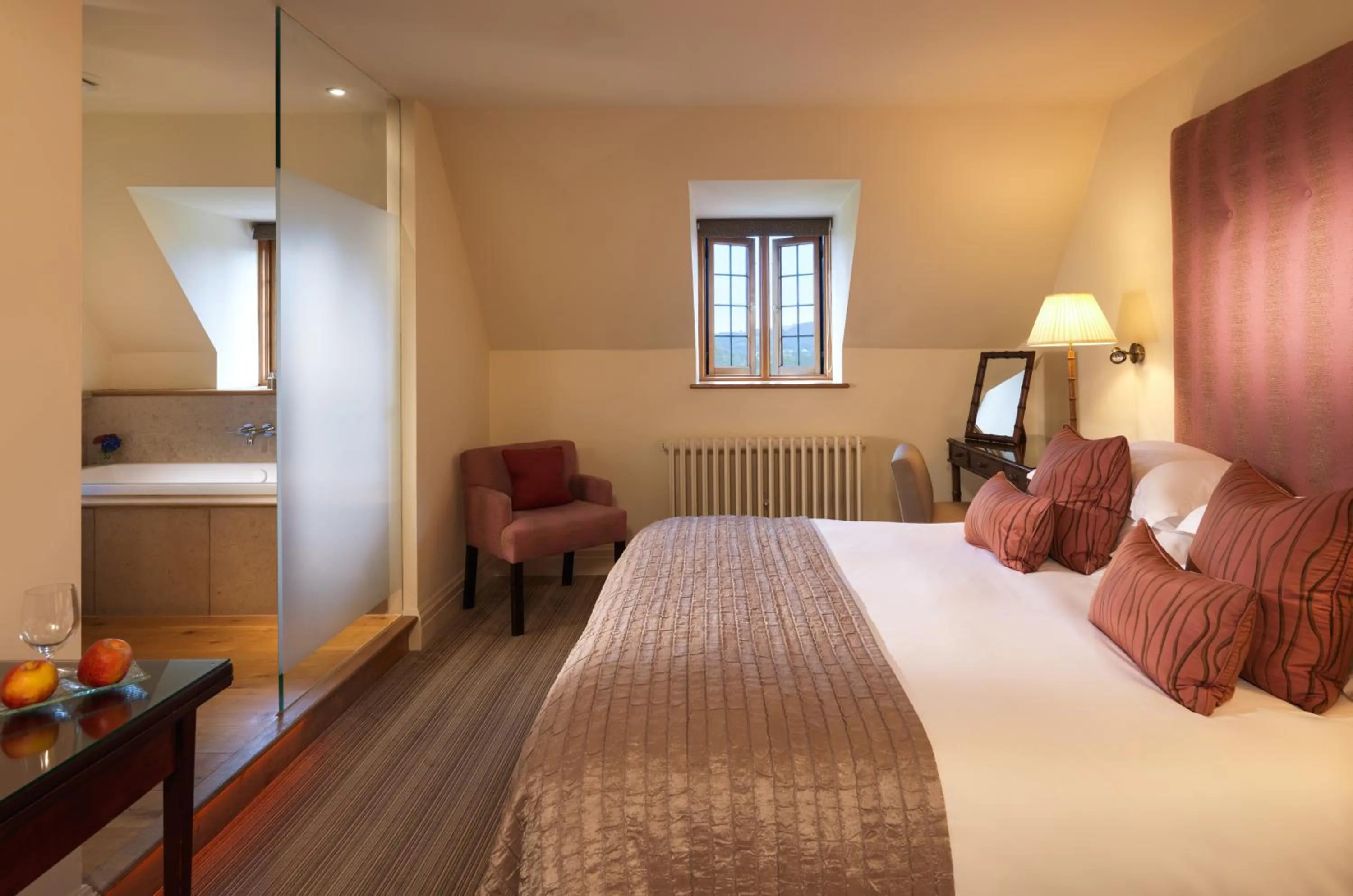 Bedroom, Bed in Gidleigh Park- A Relais & Chateaux Hotel