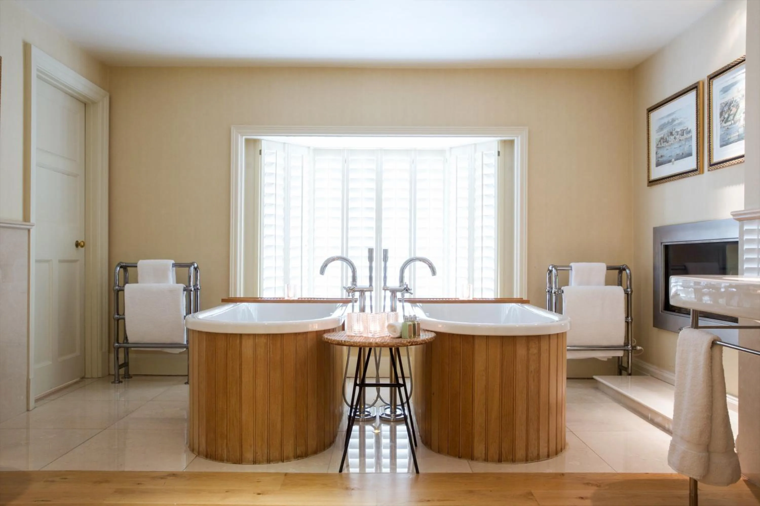 Bathroom in Gidleigh Park- A Relais & Chateaux Hotel