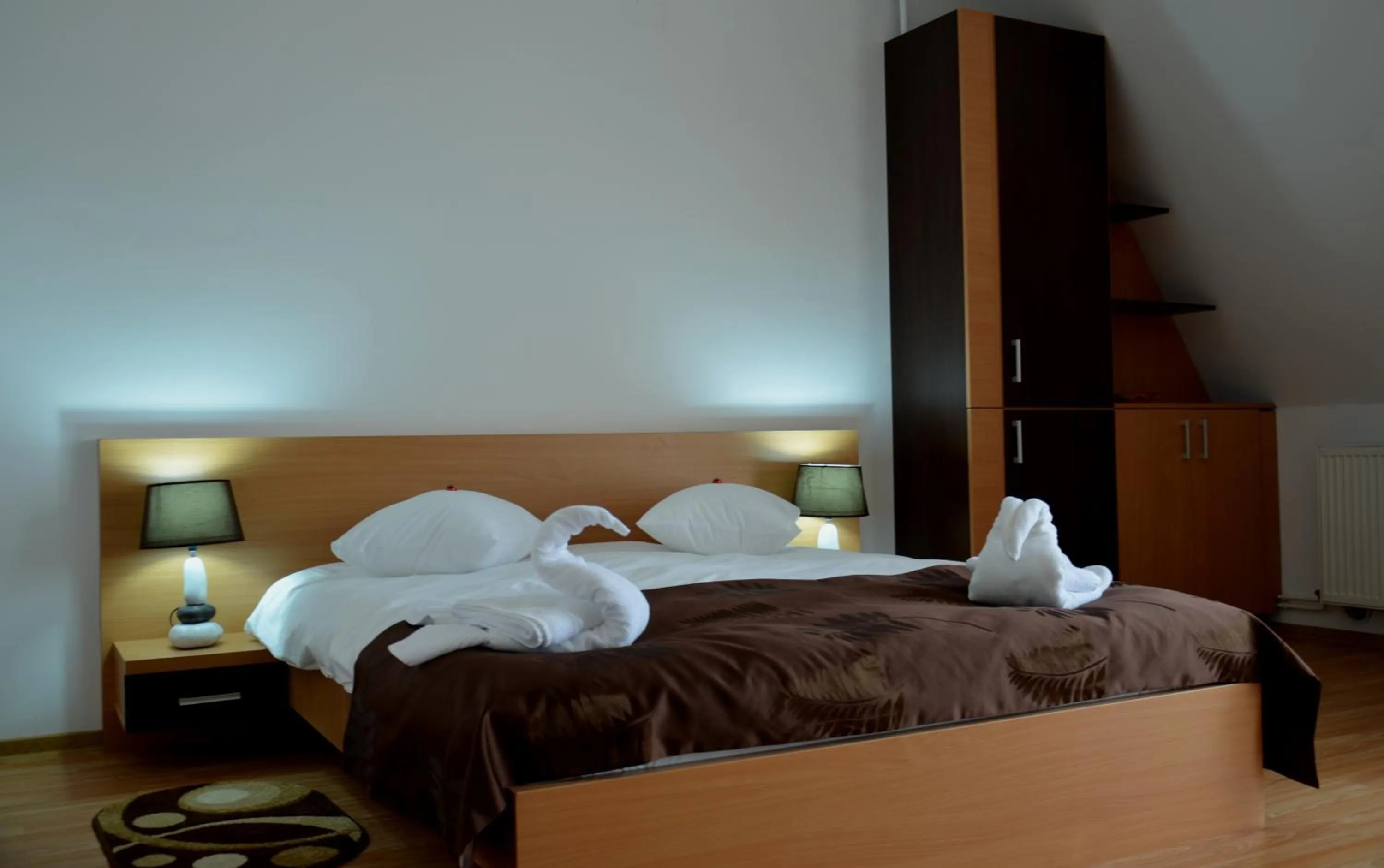 Bed in ApartHotel Zorilor