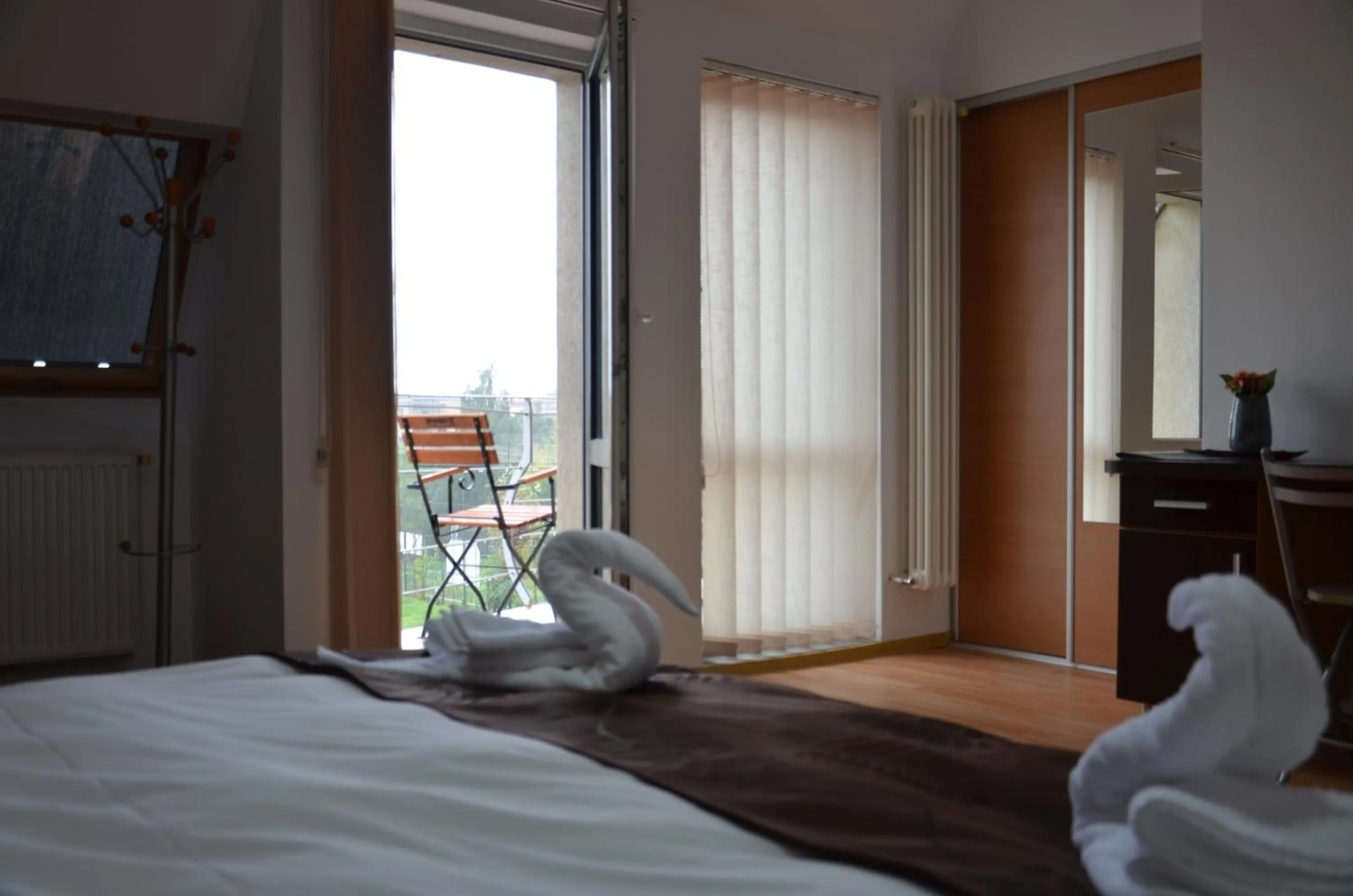 Bed in ApartHotel Zorilor