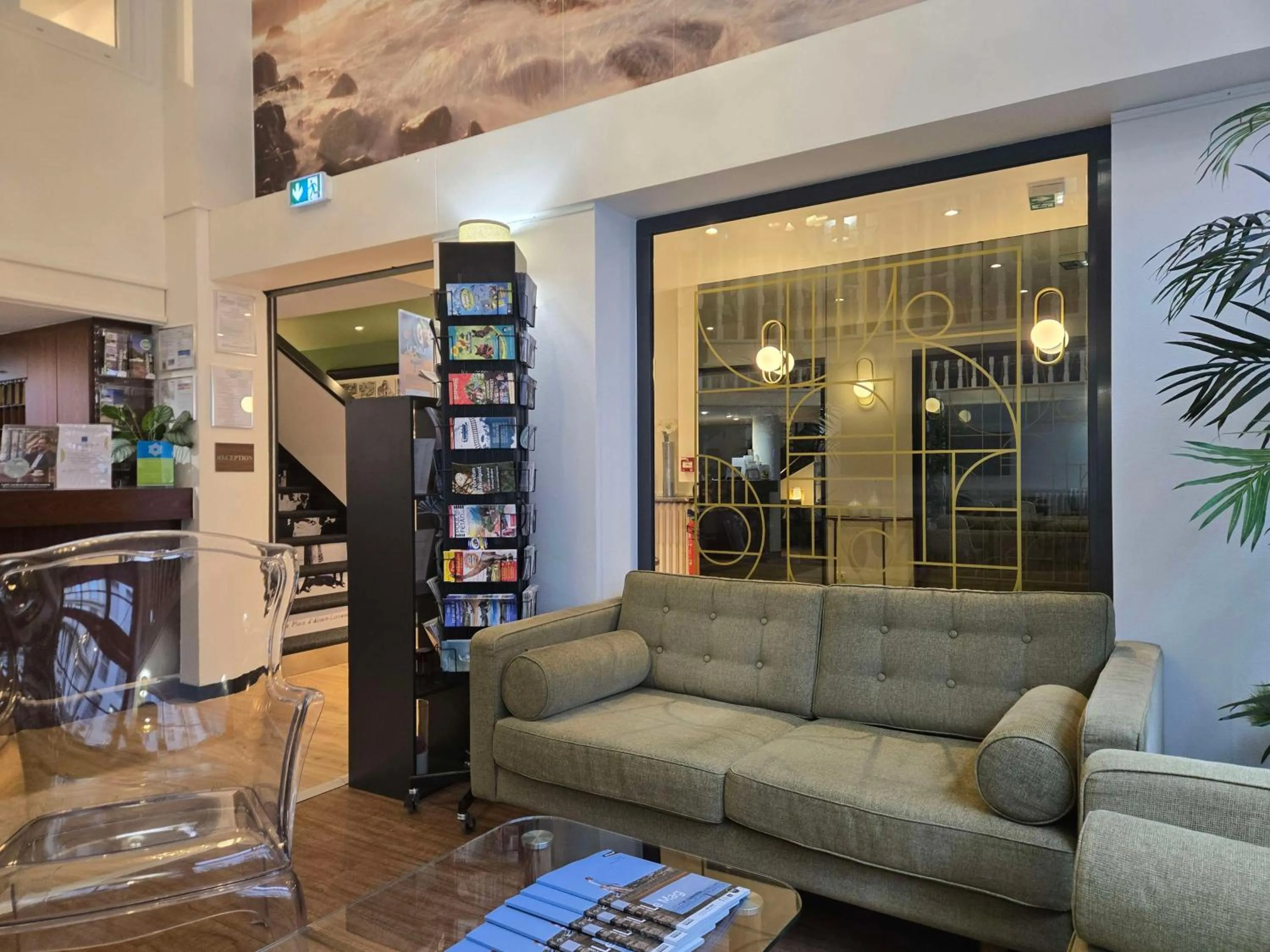 Lobby or reception in Sure Hotel By Best Western Lorient Centre