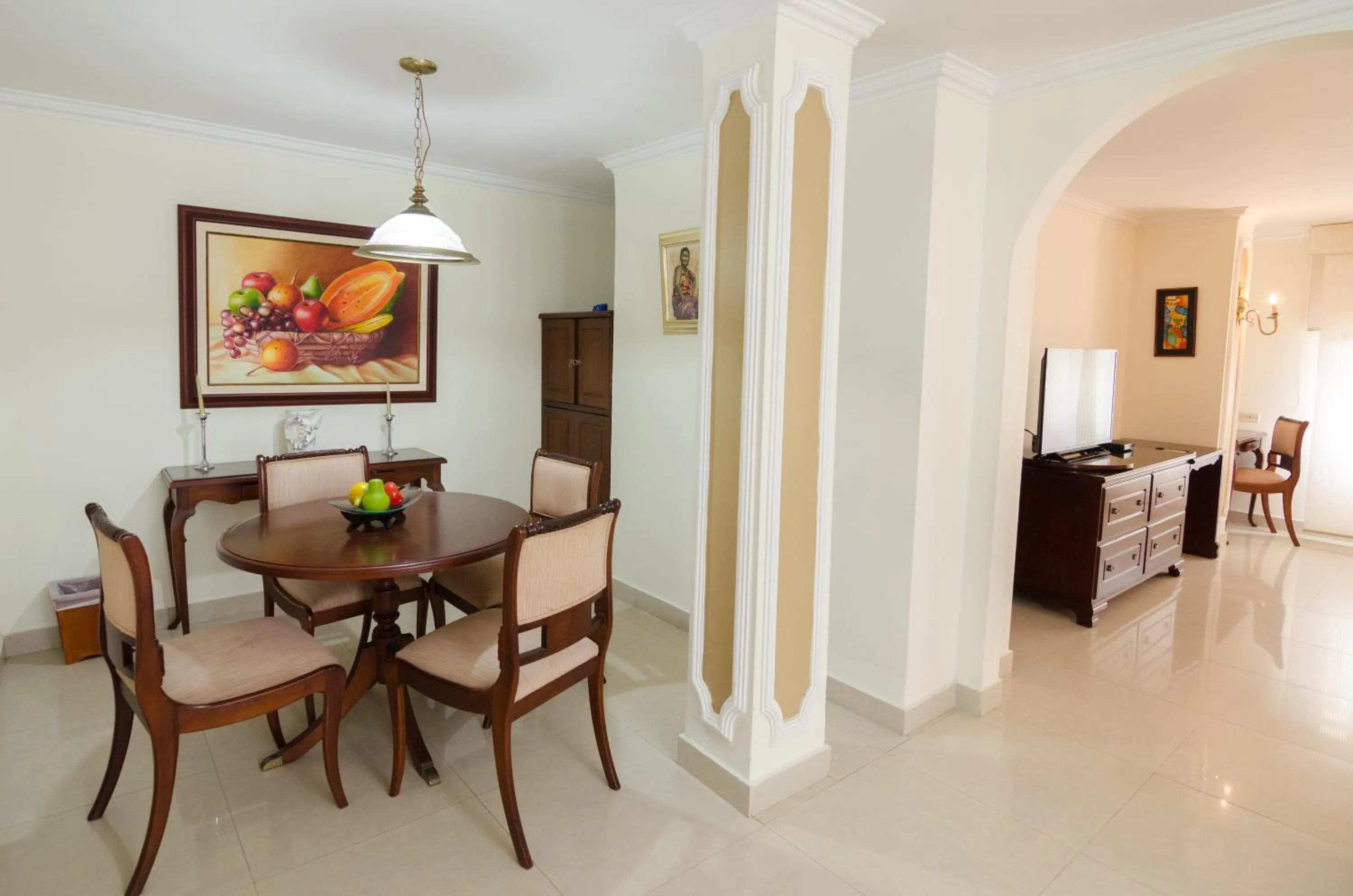 Dining area in Hotel Majestic