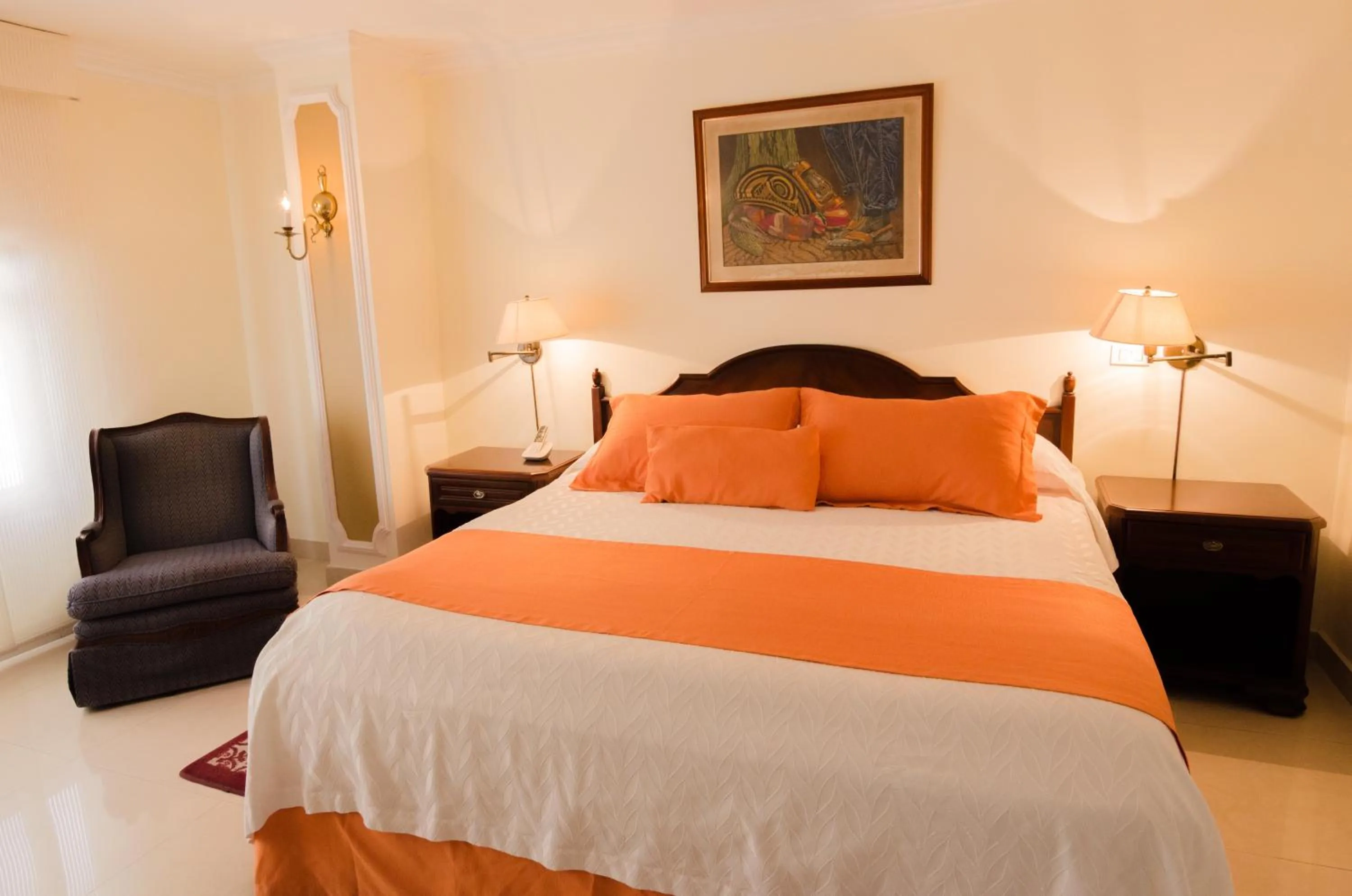 Bed in Hotel Majestic