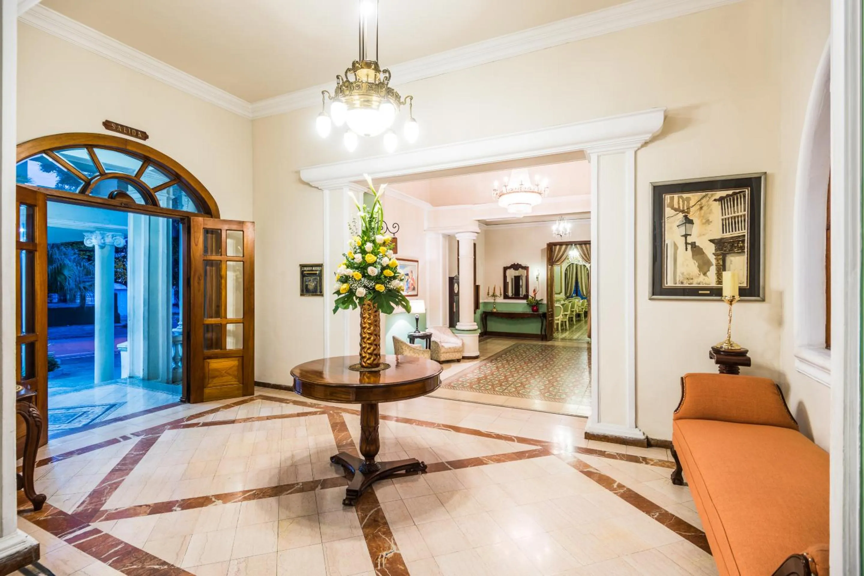 Lobby or reception in Hotel Majestic