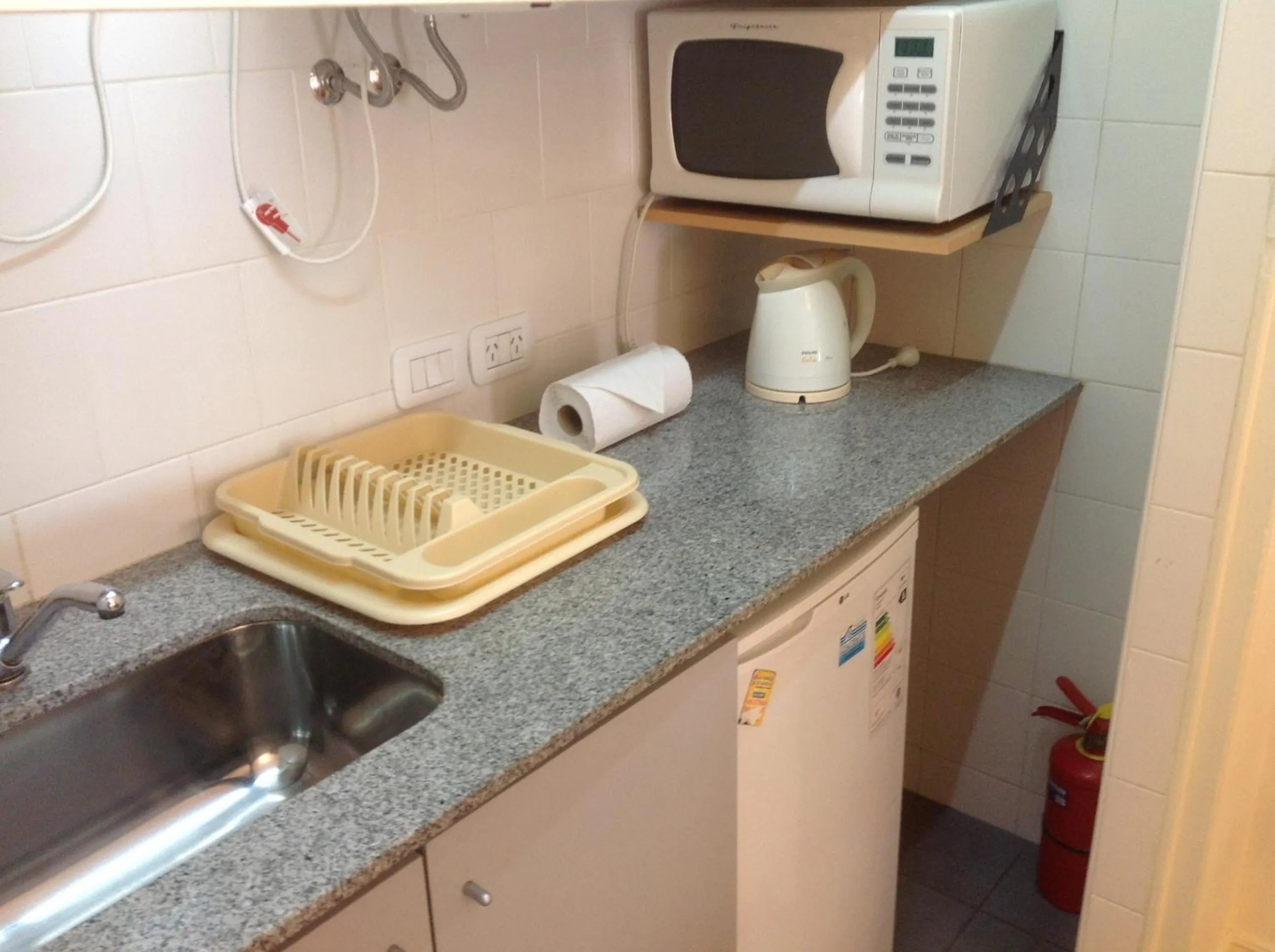 Kitchen or kitchenette in Callao Suites Recoleta