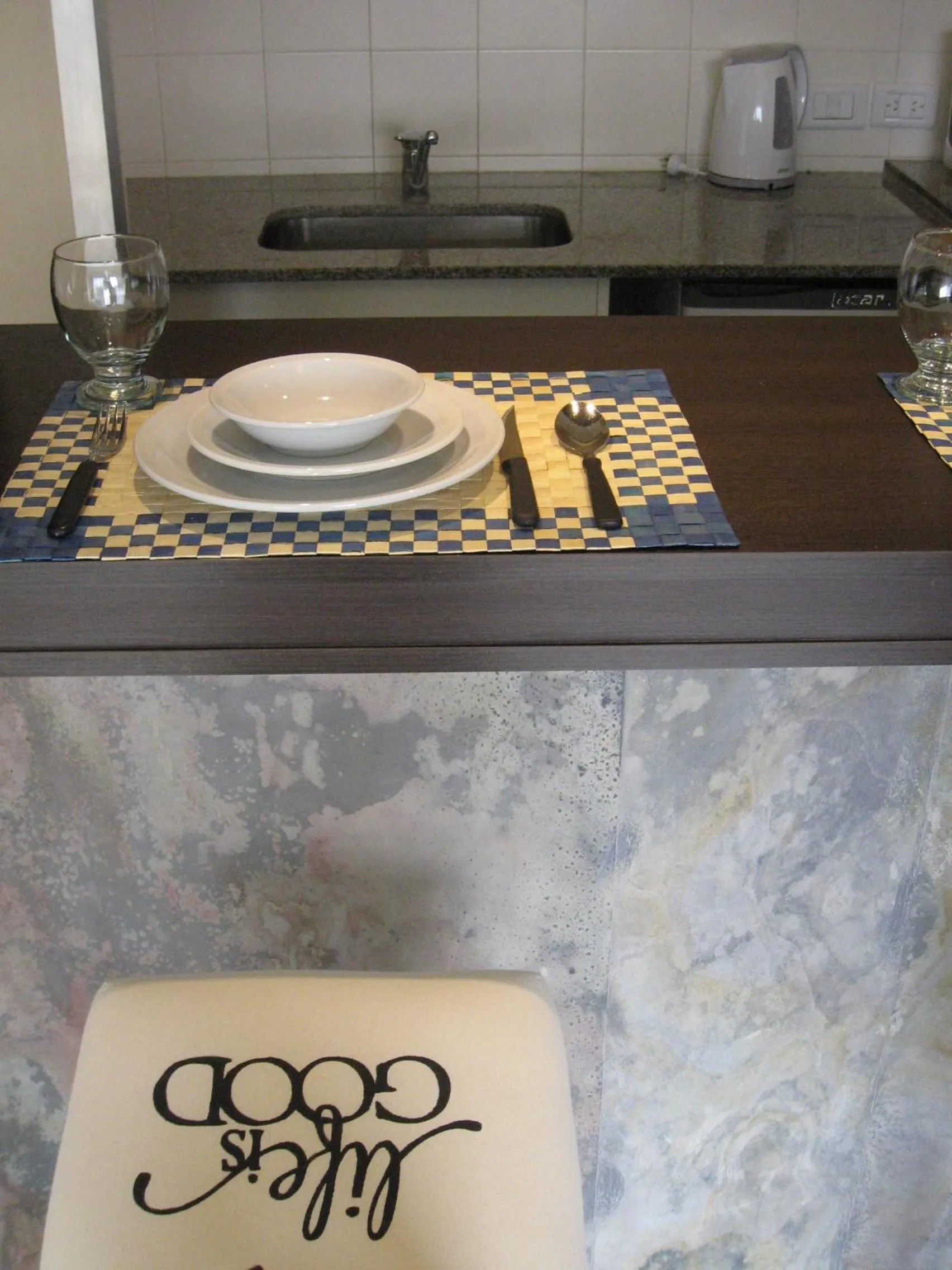 Kitchen or kitchenette in Callao Suites Recoleta