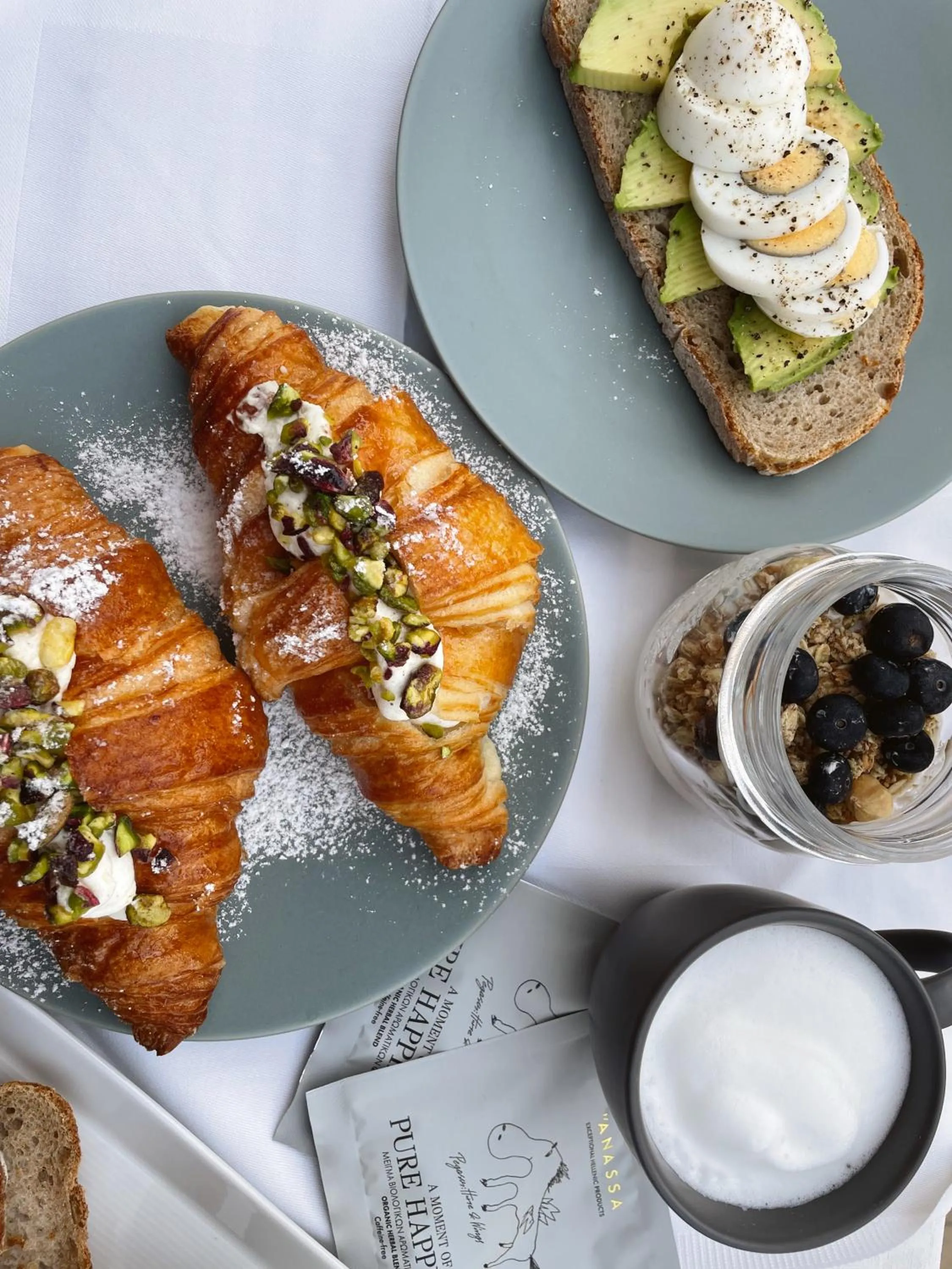 Breakfast in BOĒM Boutique Hotel Lefkada