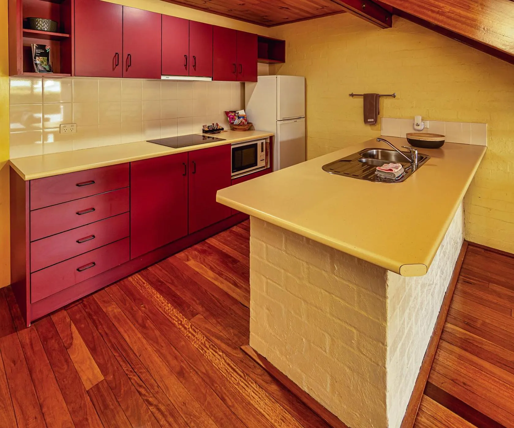 kitchen in Great Escape Lofts