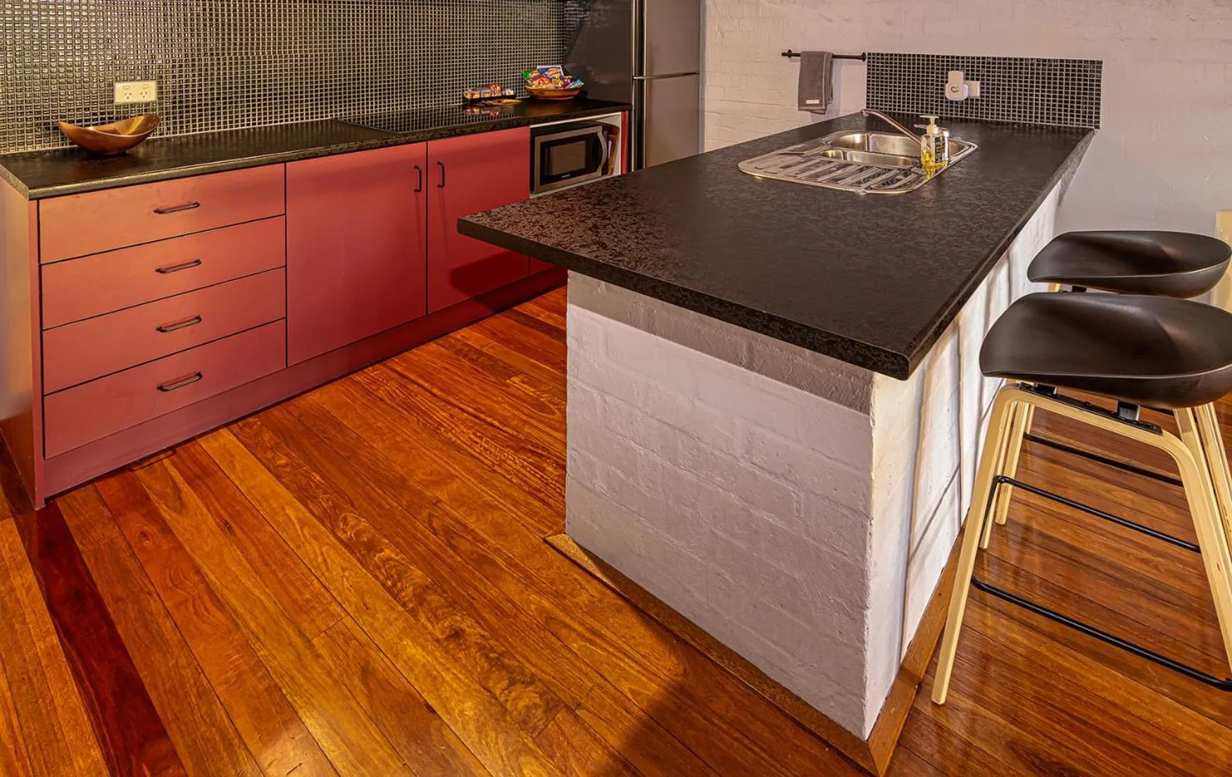 kitchen in Great Escape Lofts
