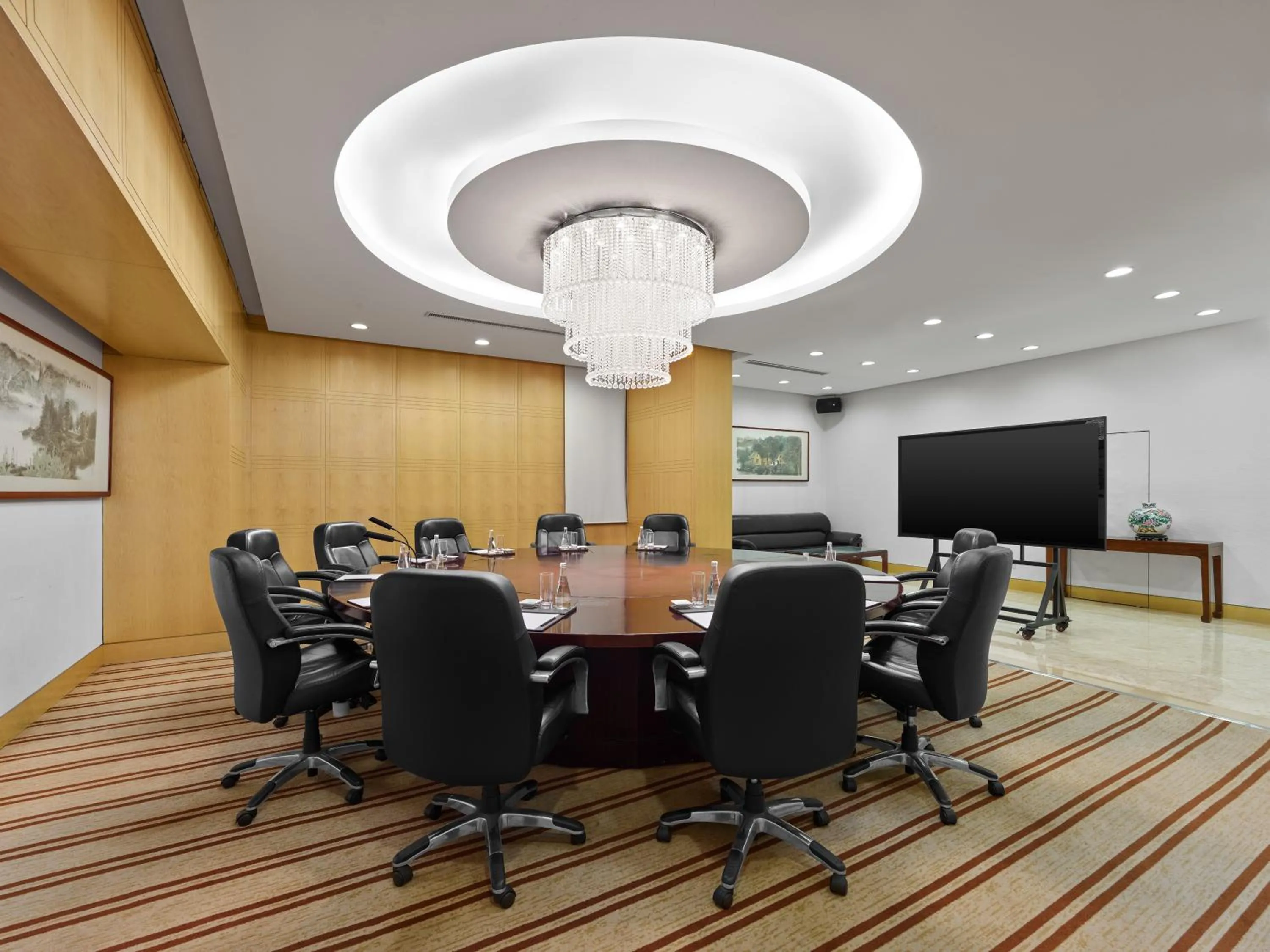 Meeting/conference room in Beijing Poly Plaza Hotel