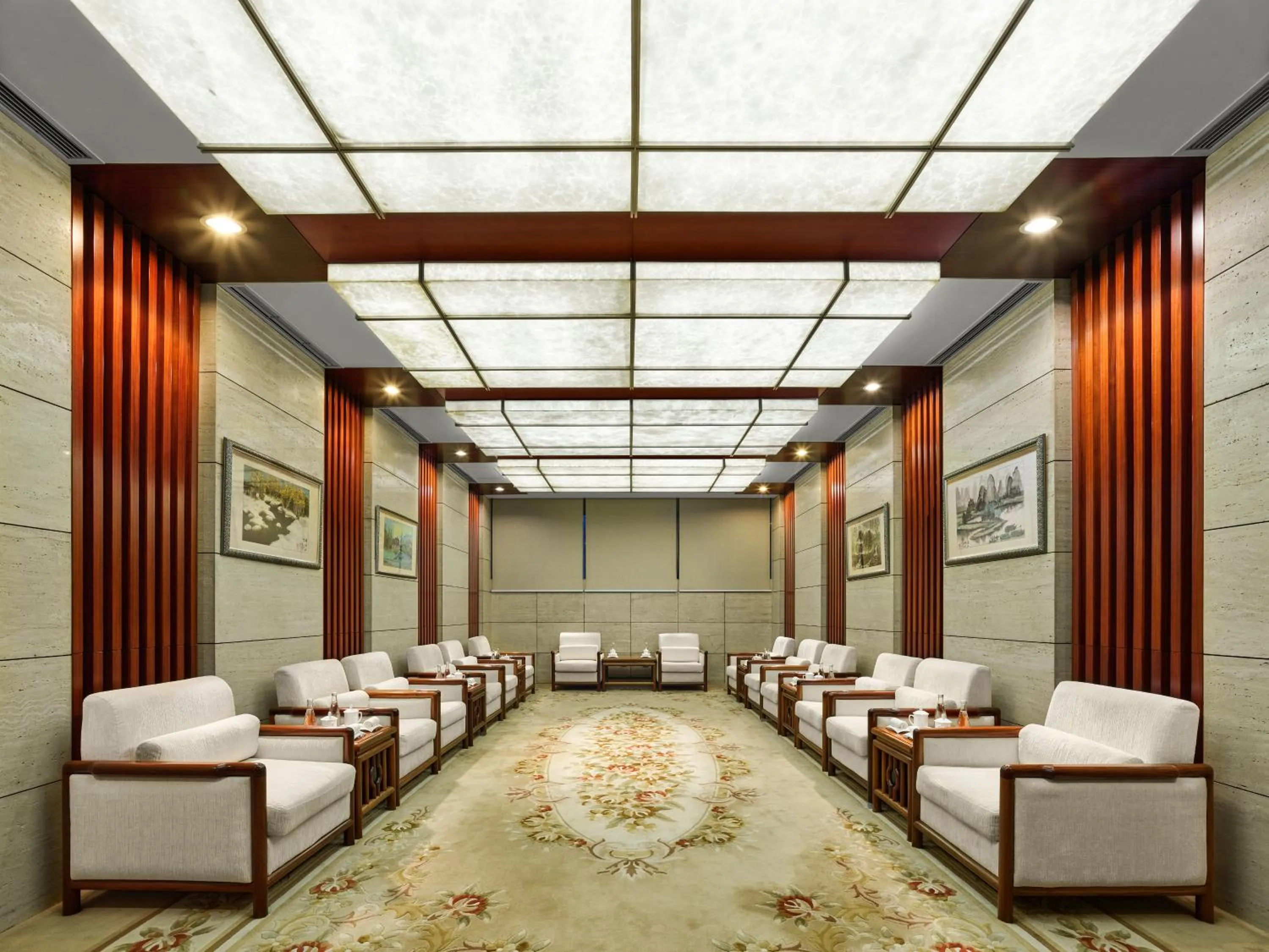 Meeting/conference room in Beijing Poly Plaza Hotel