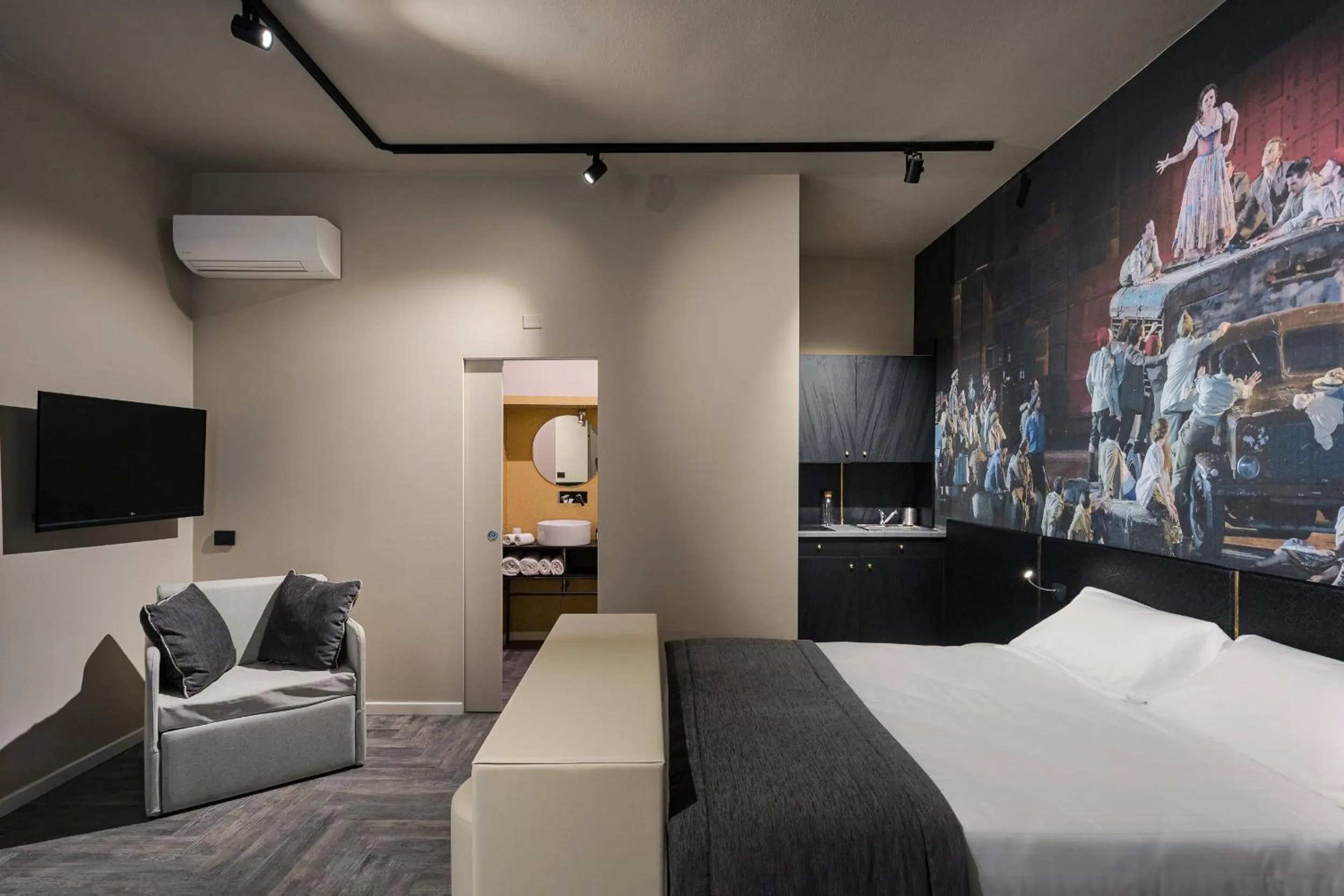 Bed in Italianflat - Theatrum Rooms and Suite