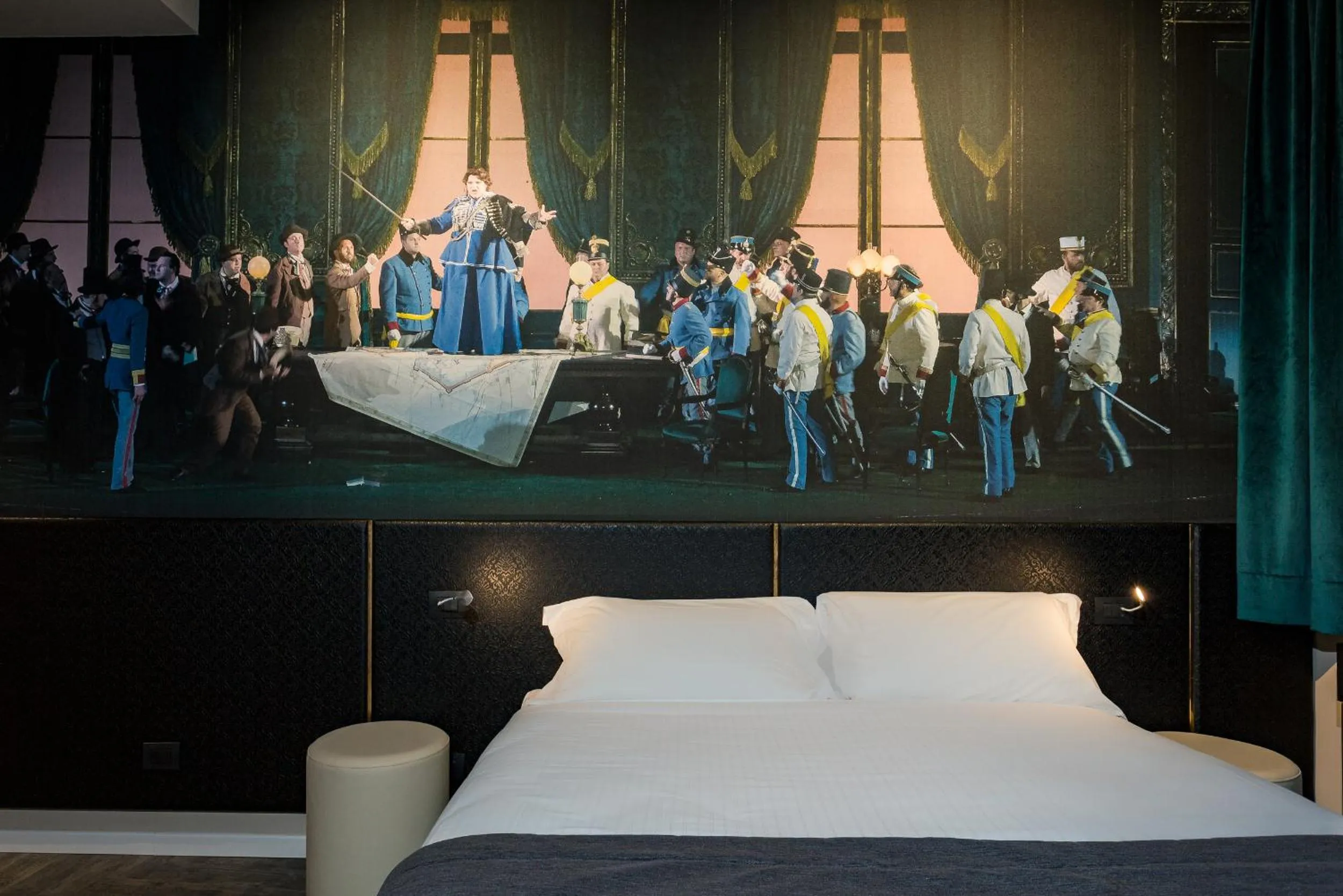 Bed in Italianflat - Theatrum Rooms and Suite