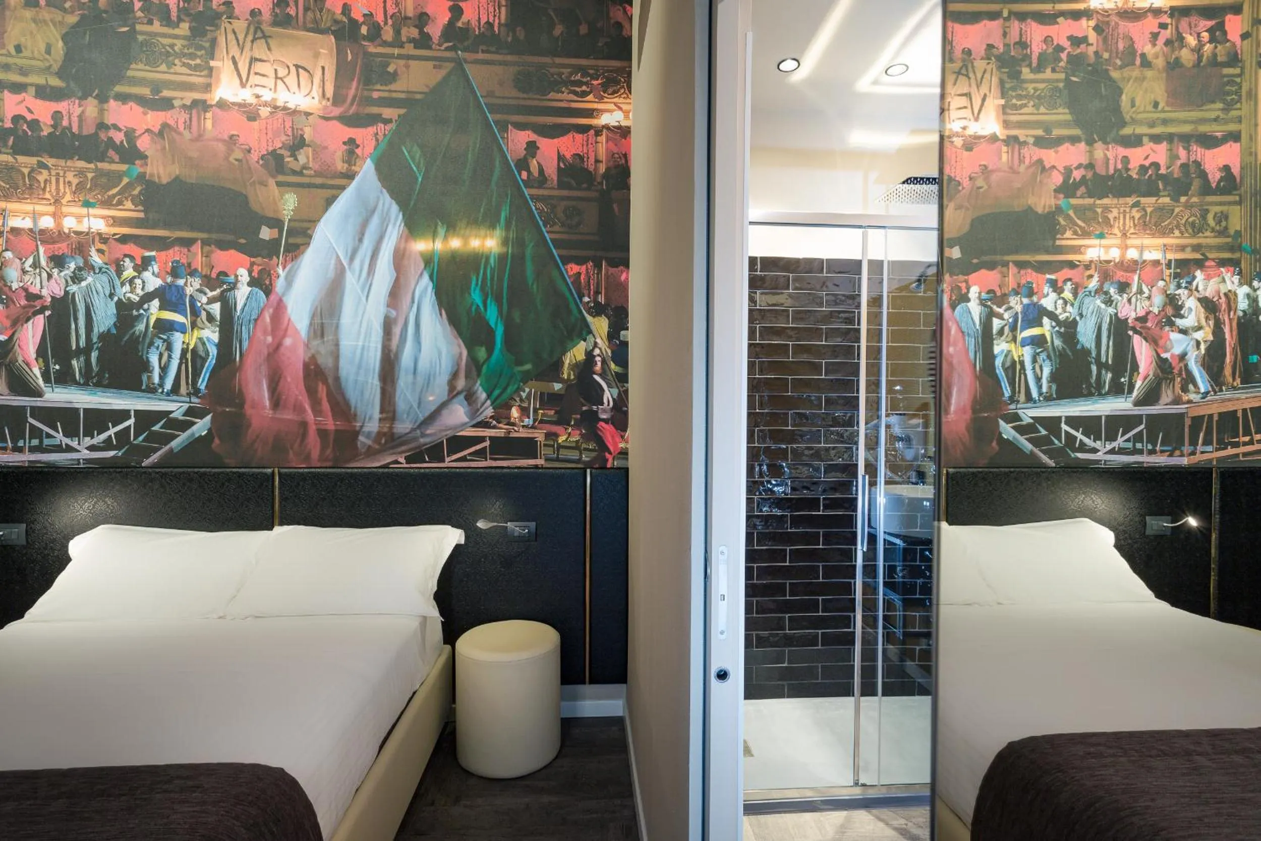 Bed in Italianflat - Theatrum Rooms and Suite