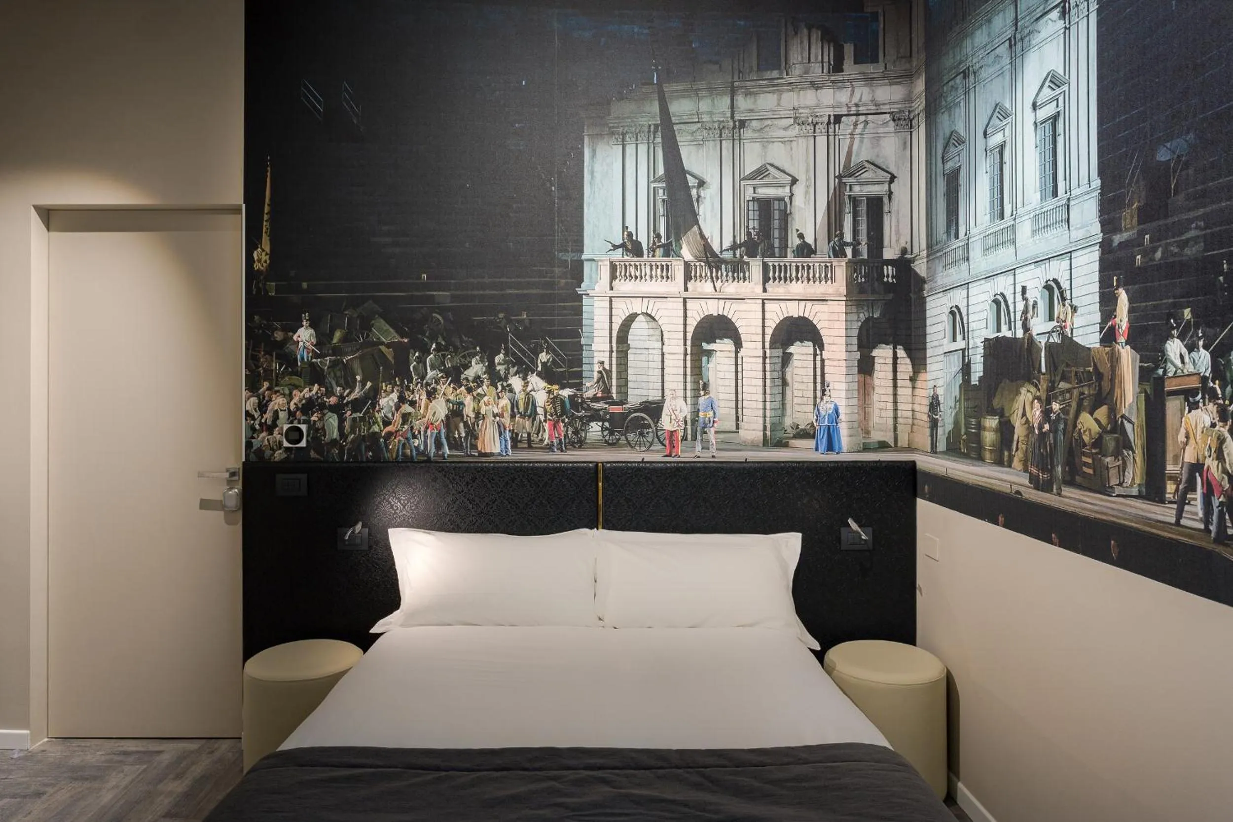 Bed in Italianflat - Theatrum Rooms and Suite