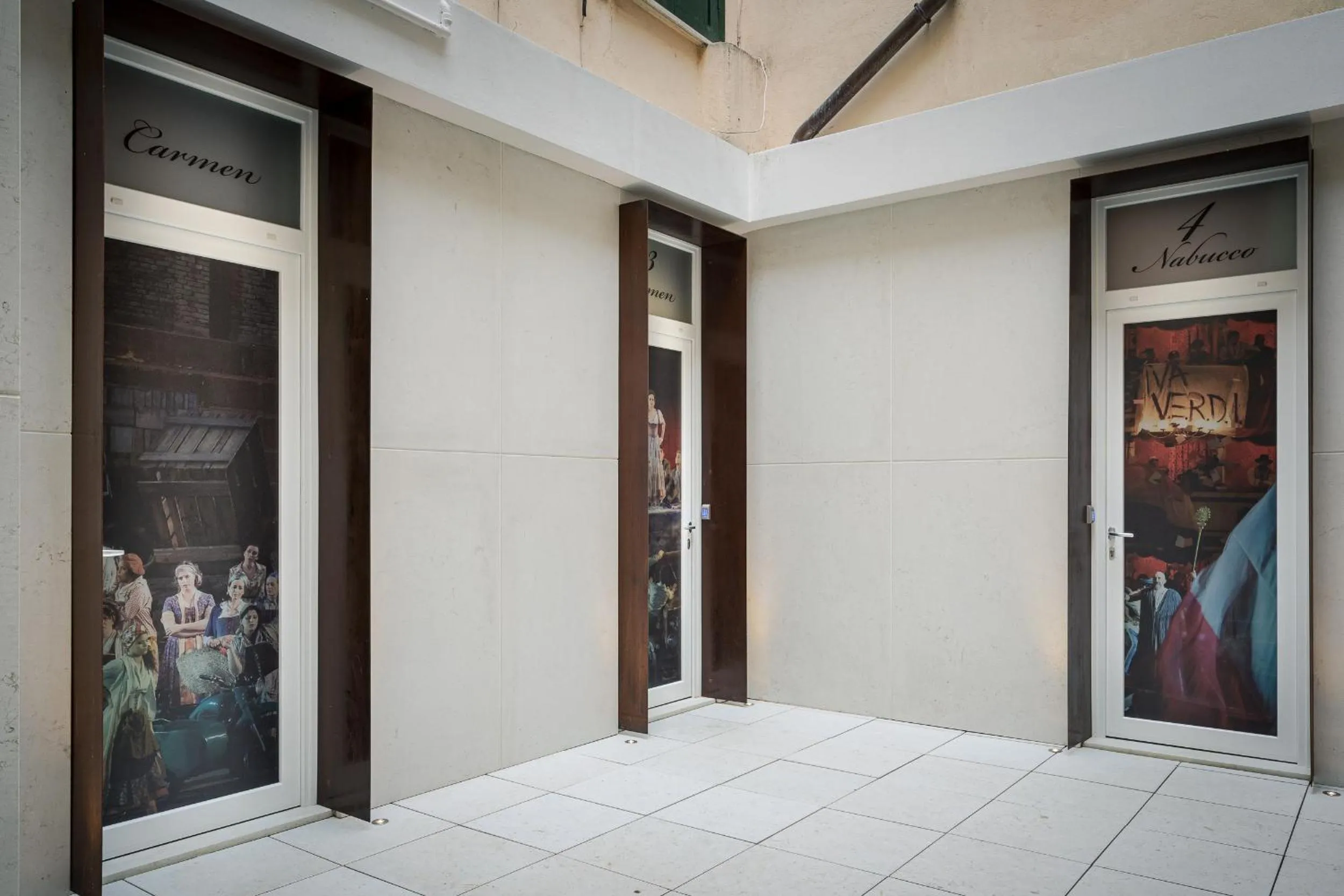 Patio in Italianflat - Theatrum Rooms and Suite