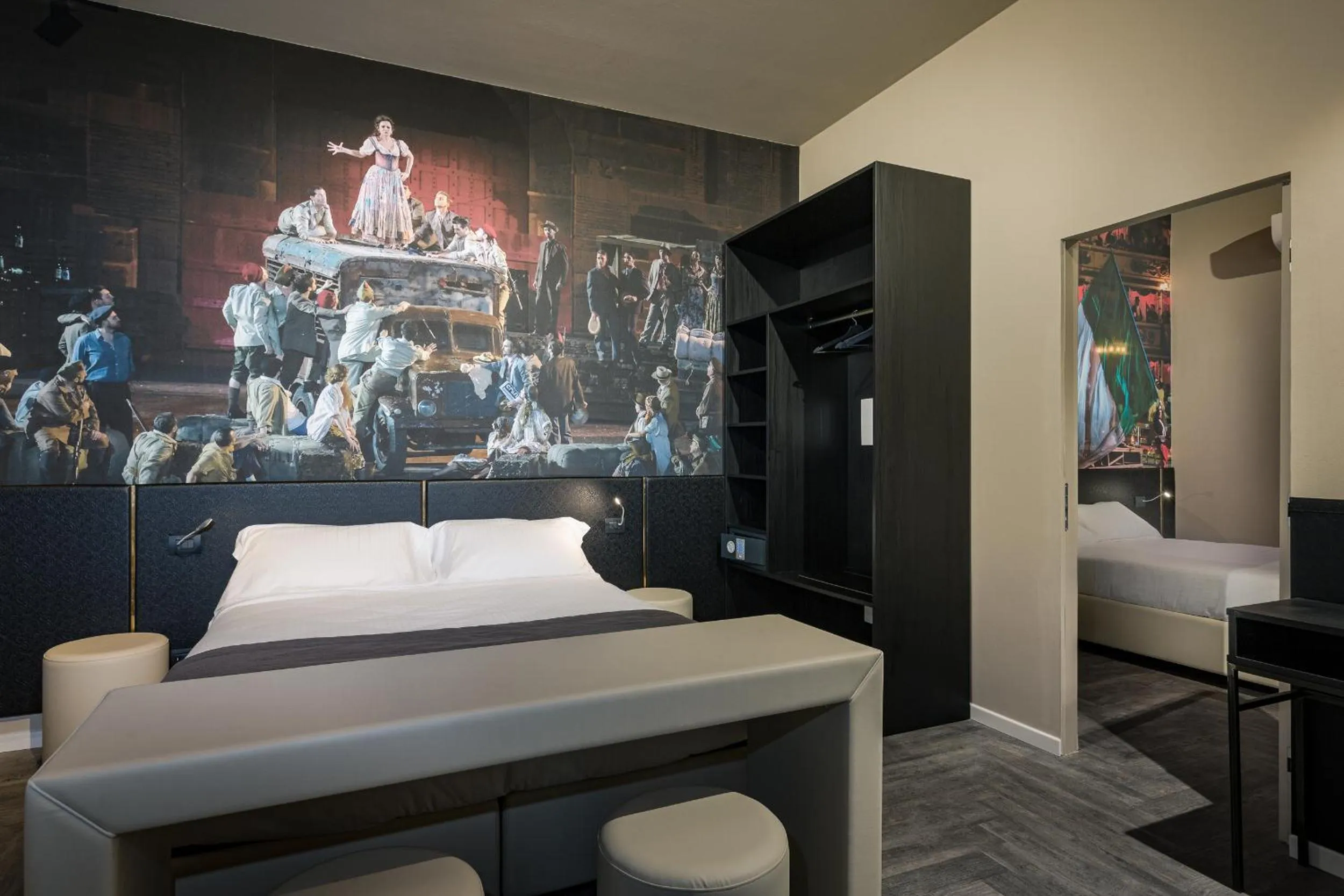 Bed in Italianflat - Theatrum Rooms and Suite