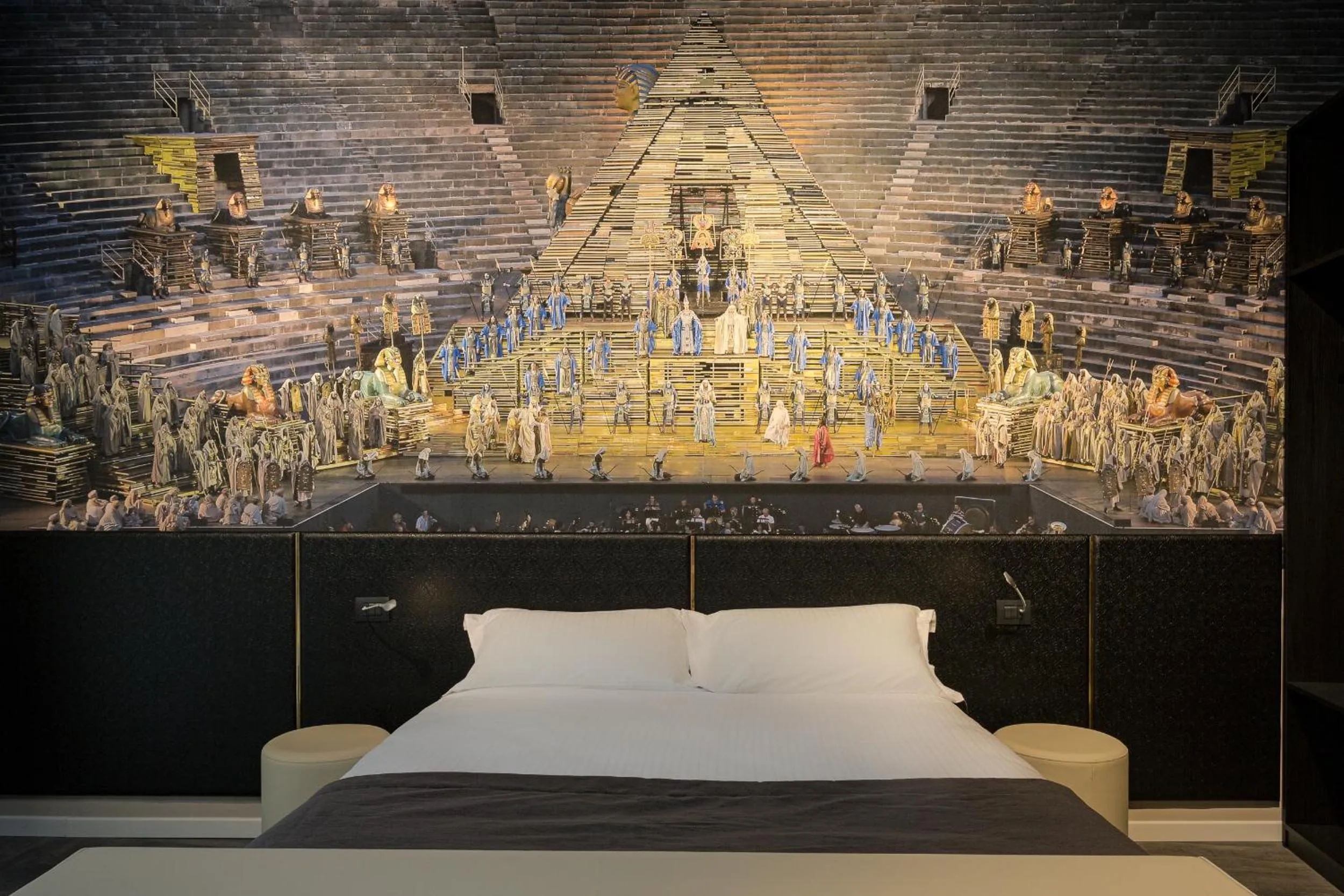 Bed in Italianflat - Theatrum Rooms and Suite