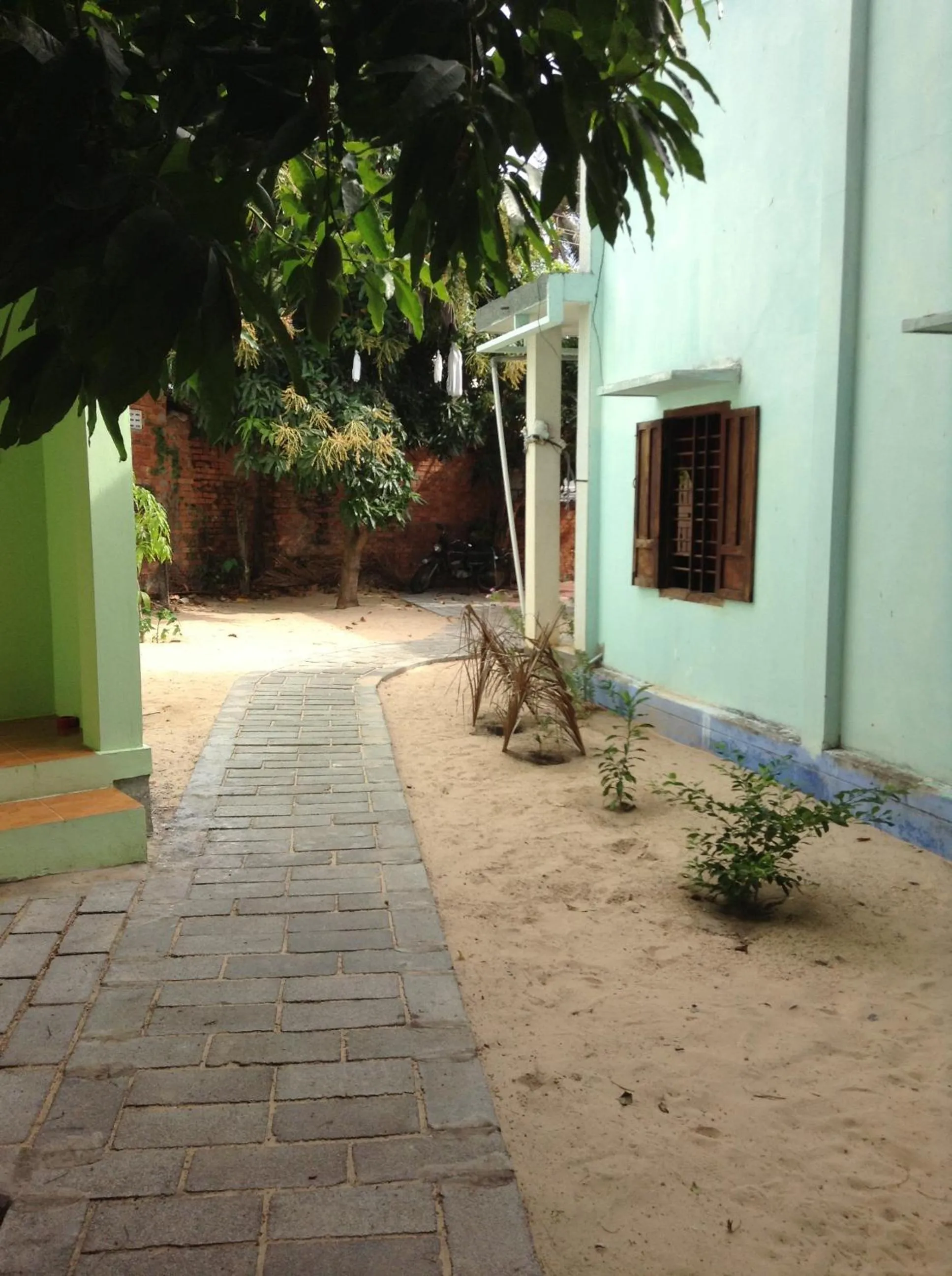 Decorative detail in Cocosand Hotel