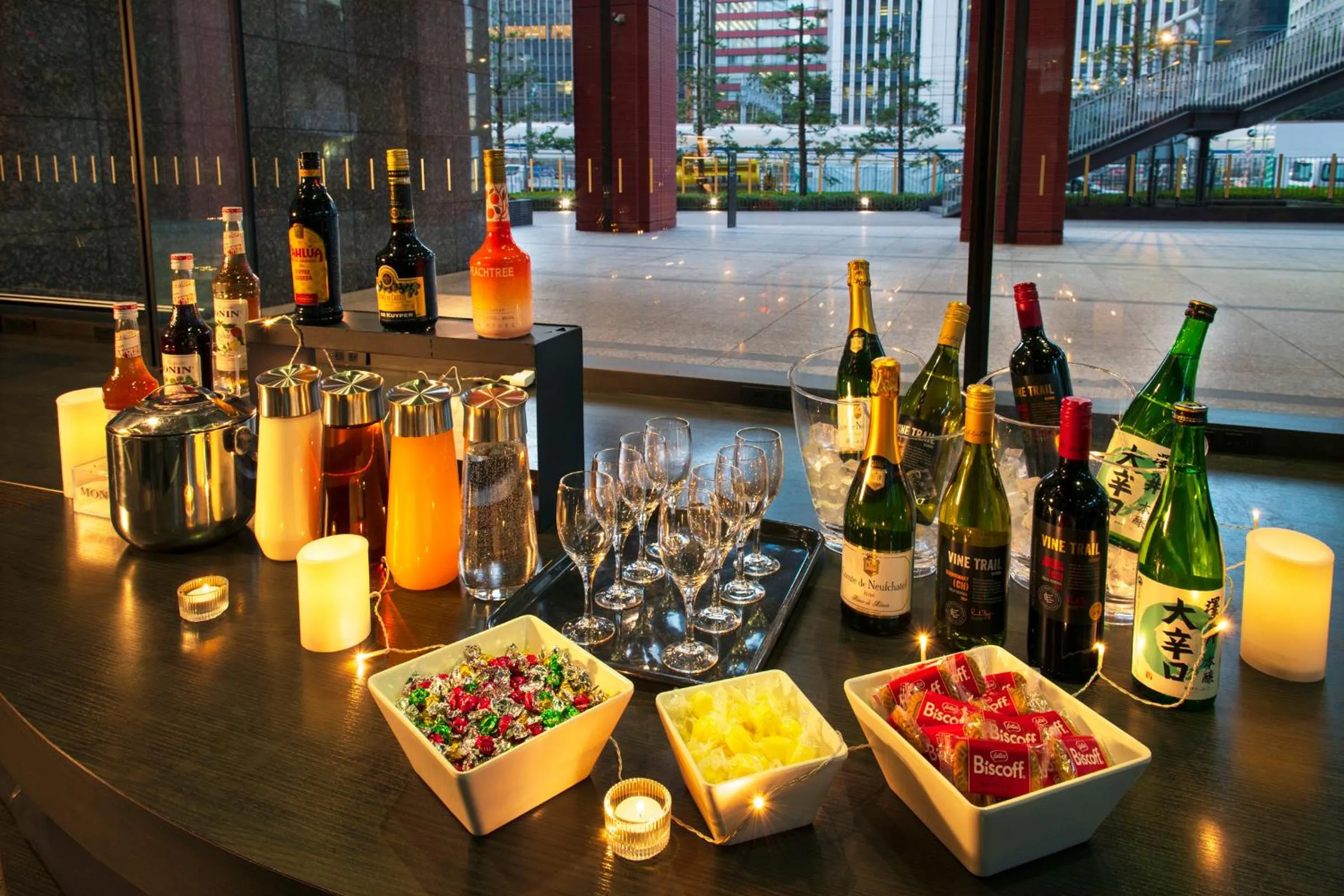 Drinks in Villa Fontaine Grand Tokyo Tamachi