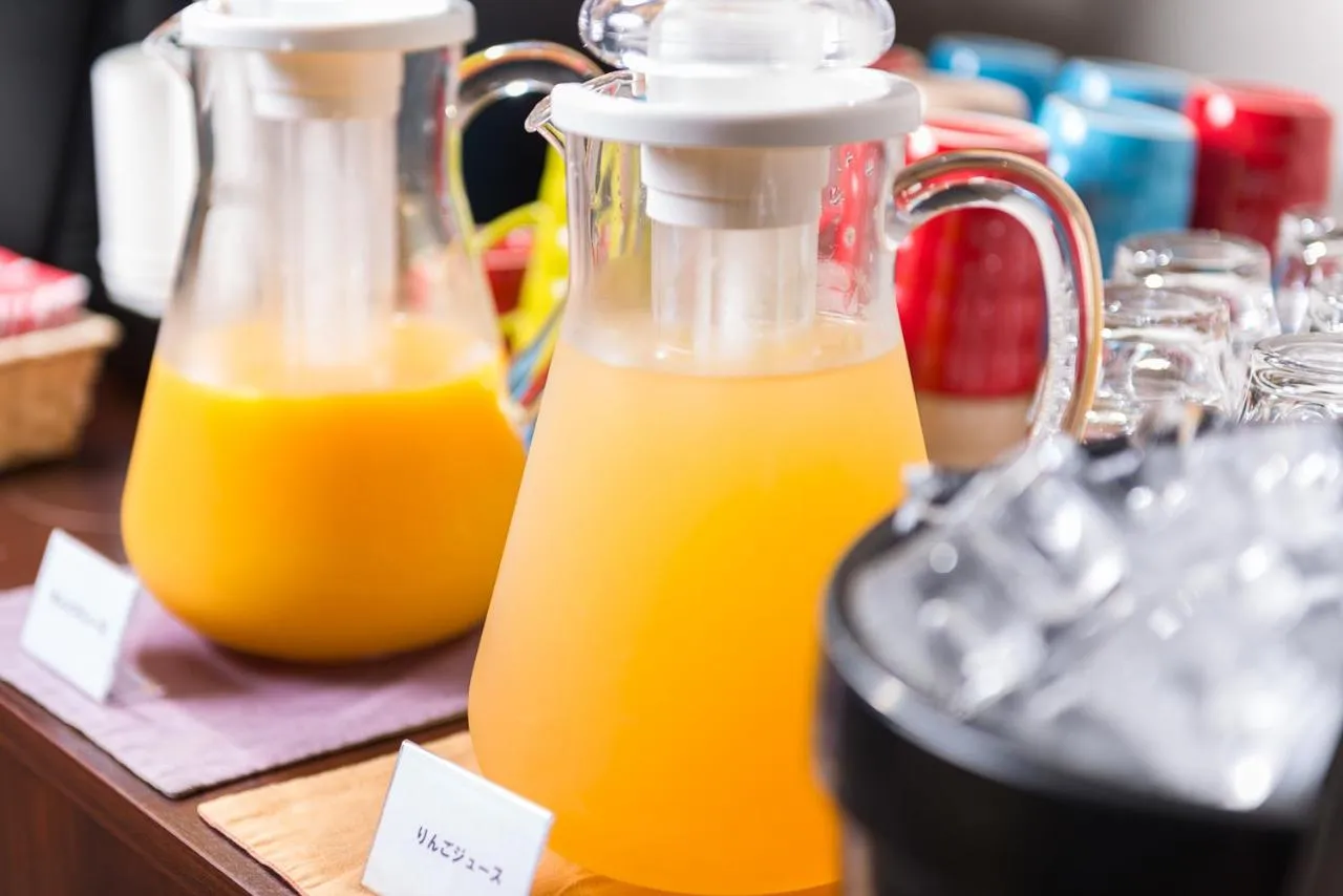 Drinks in Kamikochi Lemeiesta Hotel