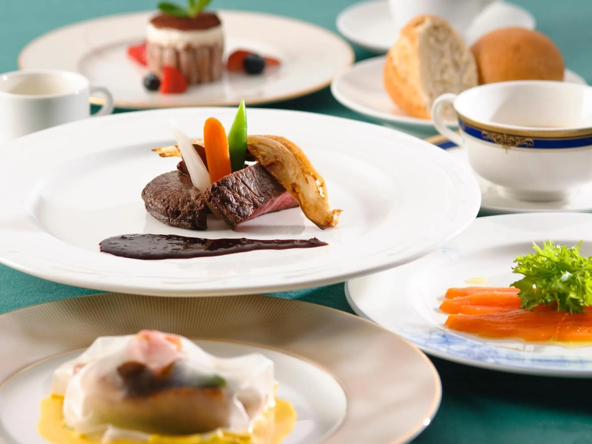 Food in Kamikochi Lemeiesta Hotel