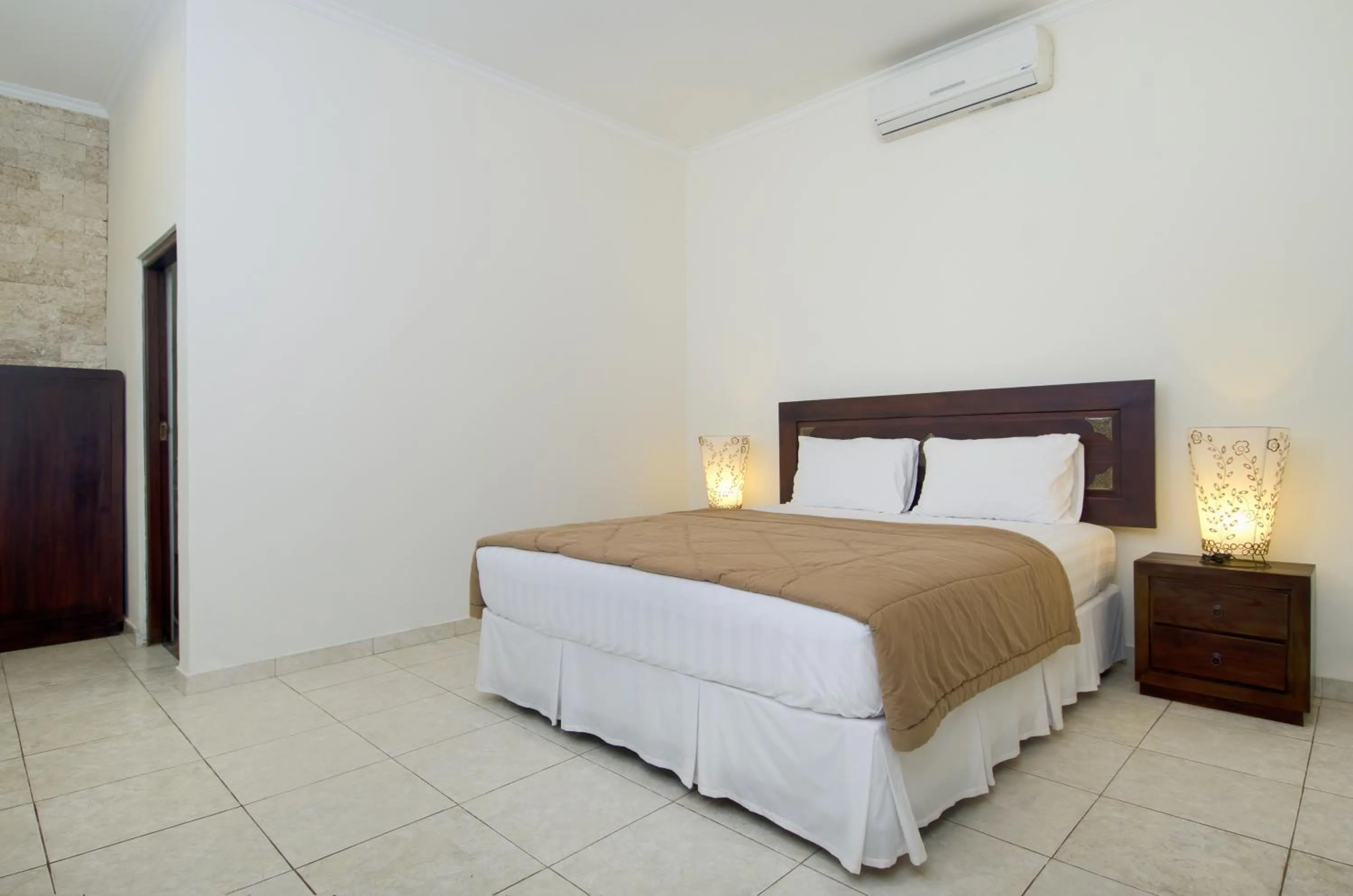 Bed in Teja Home Stay