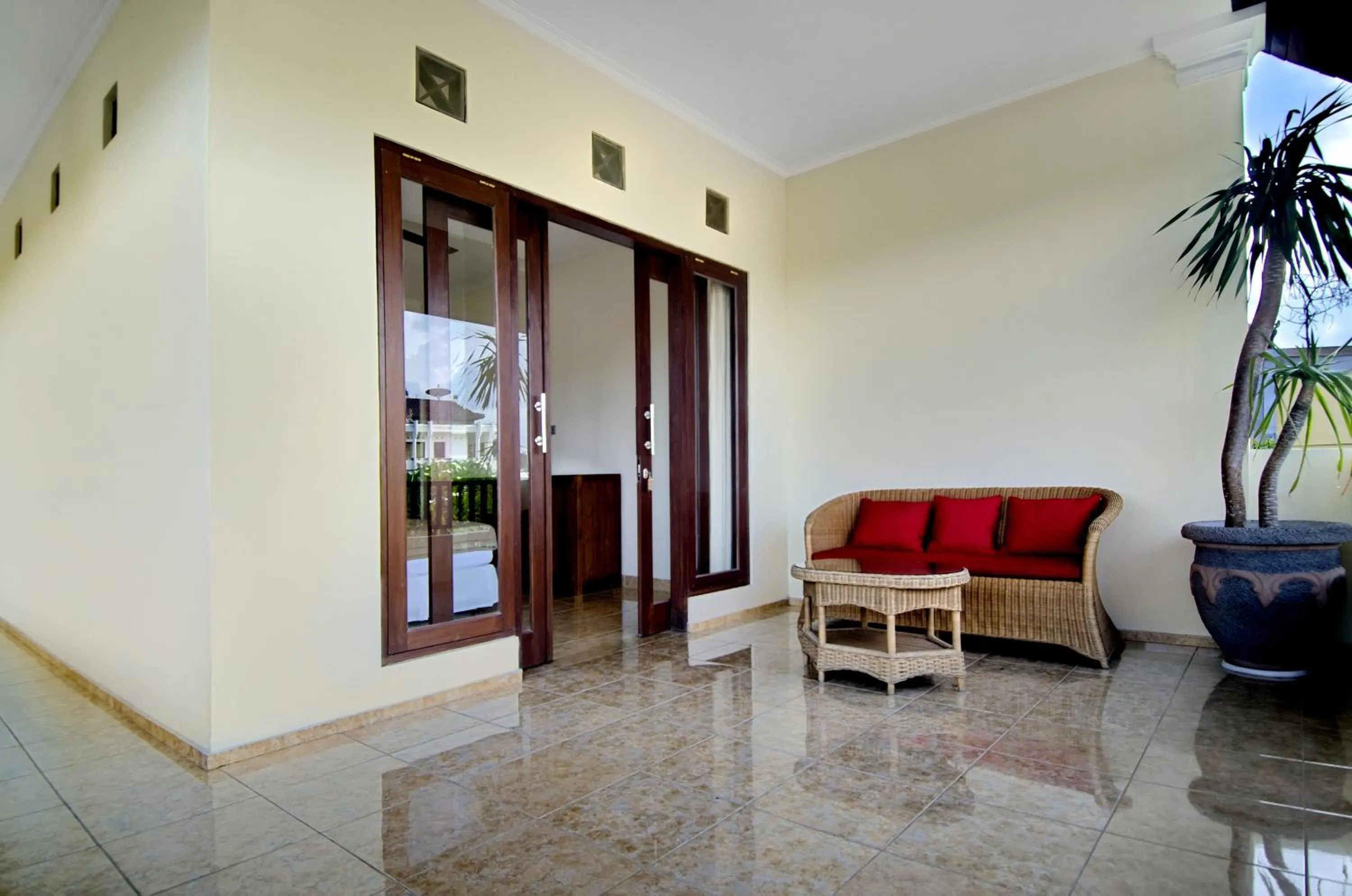 Balcony/Terrace in Teja Home Stay