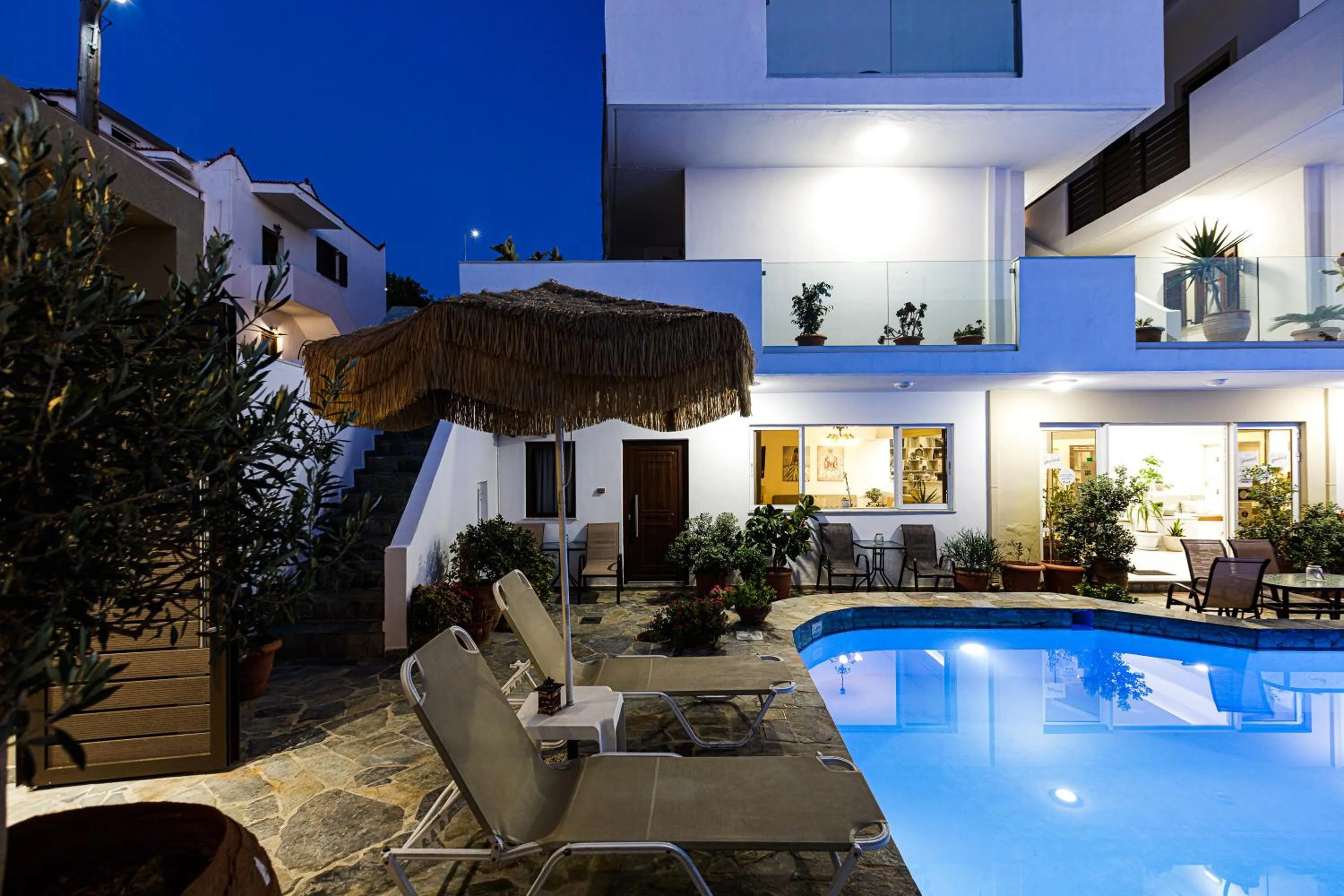 Swimming pool in Kasteli Studios & Apartments