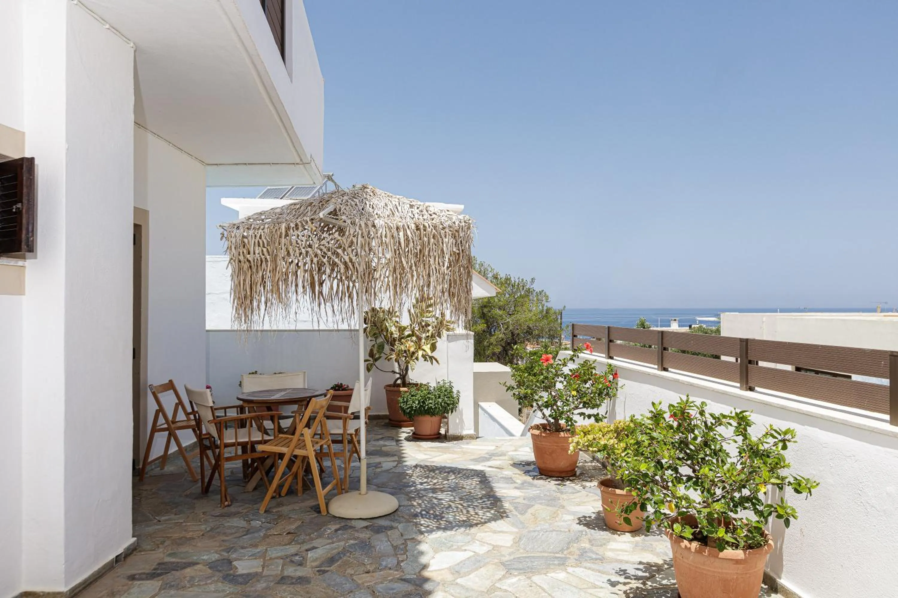 Balcony/Terrace in Kasteli Studios & Apartments