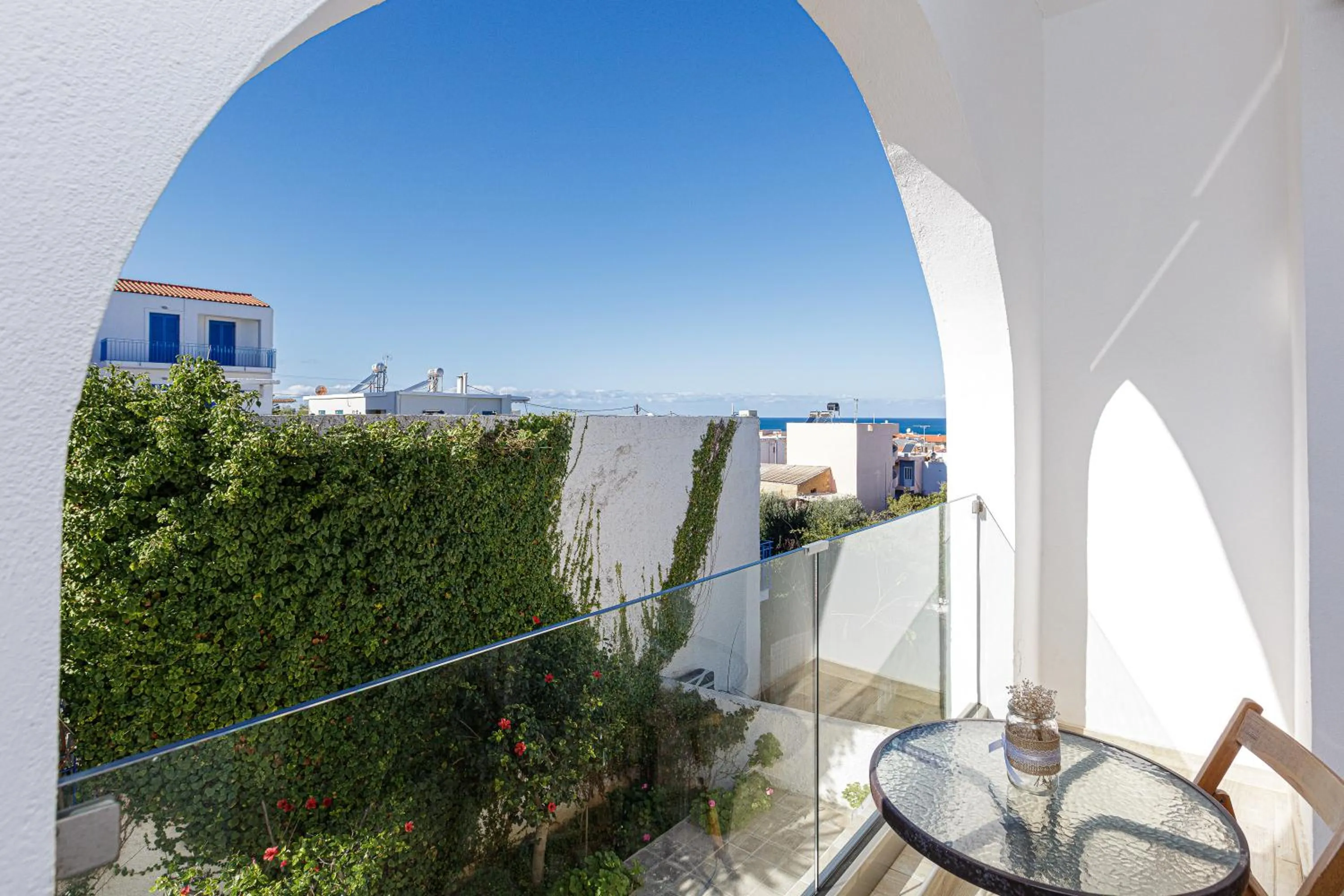 Balcony/Terrace in Kasteli Studios & Apartments