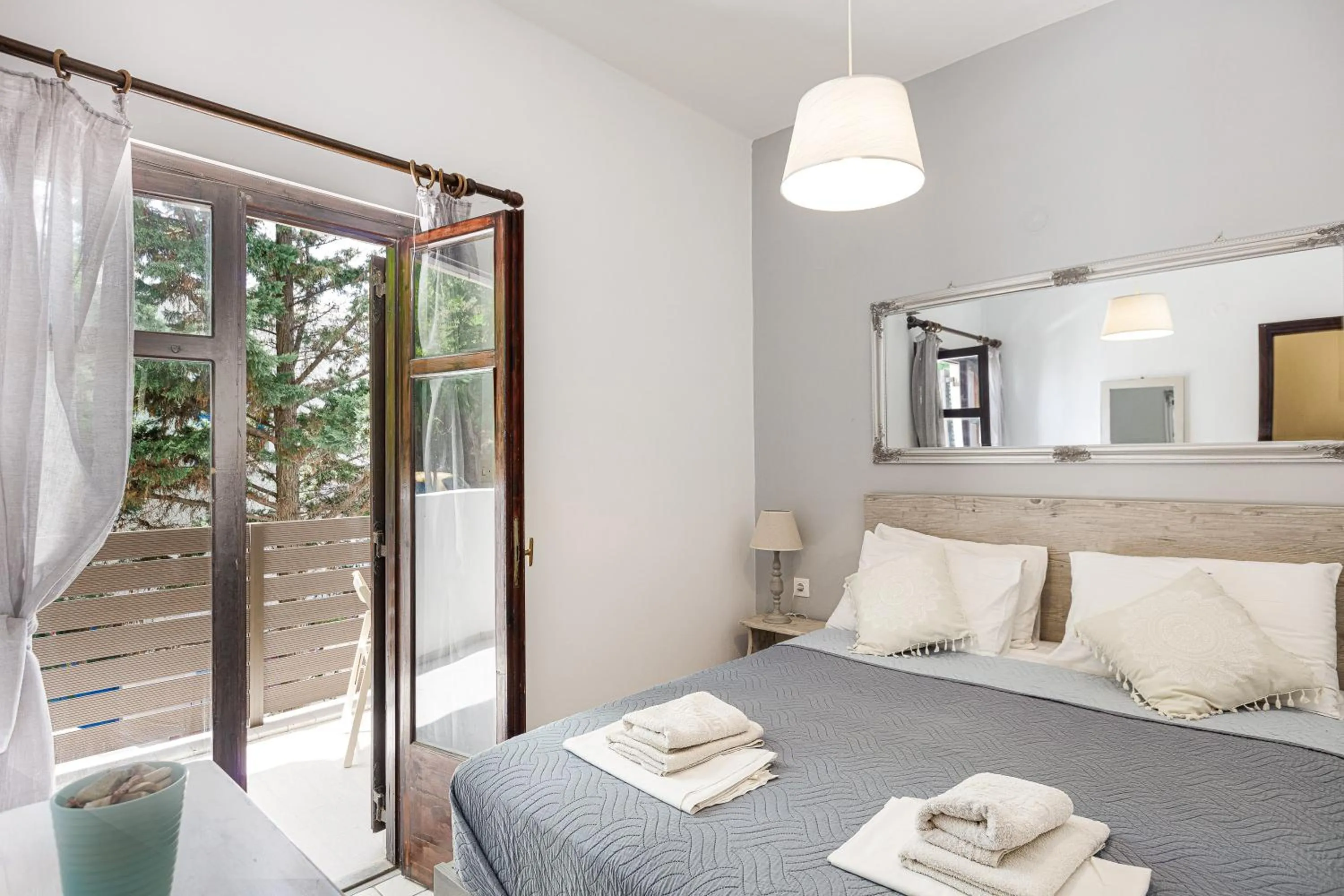 Property building, Bed in Kasteli Studios & Apartments