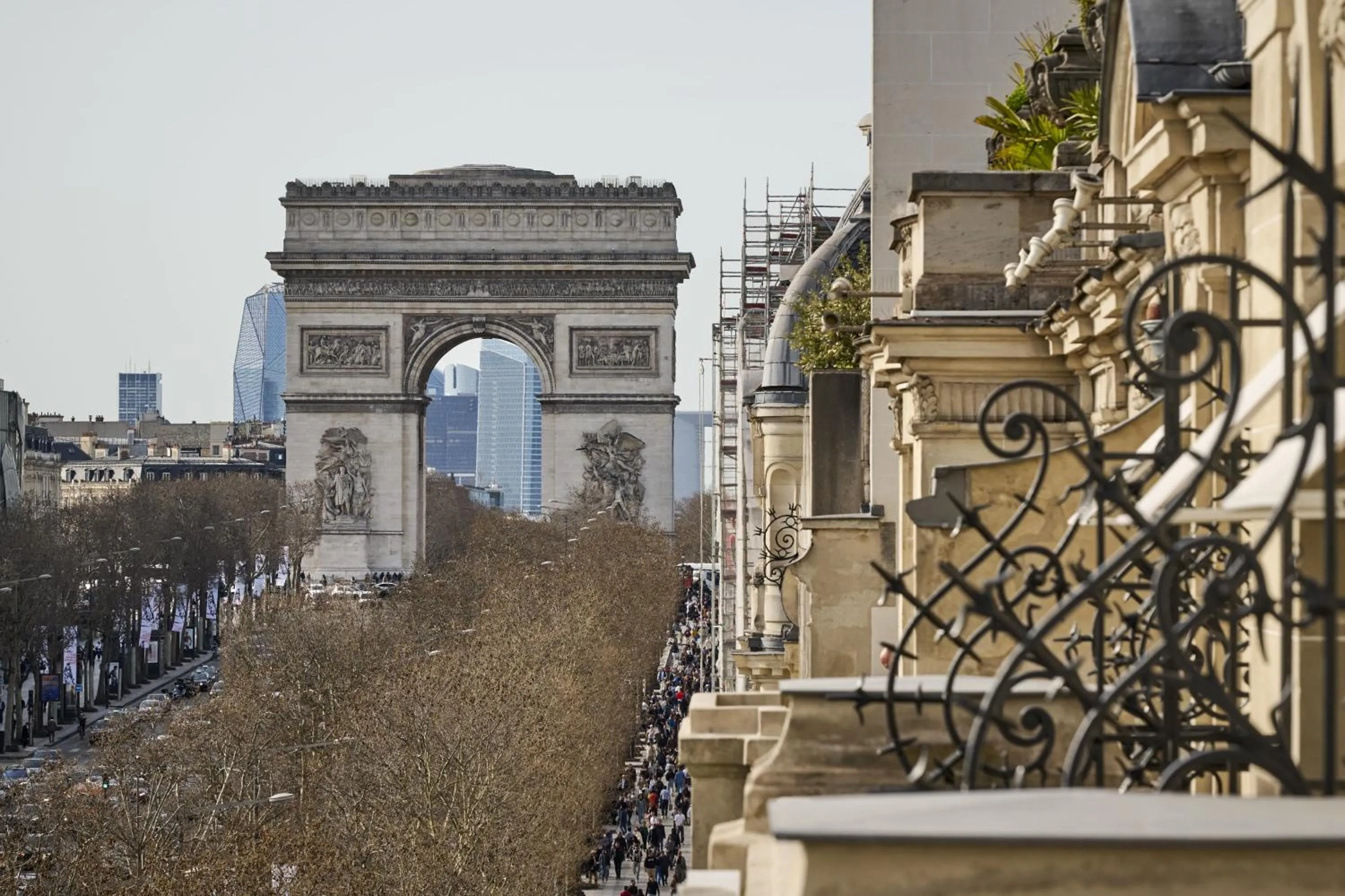 View (from property/room) in Fraser Suites Le Claridge Champs-Elysées