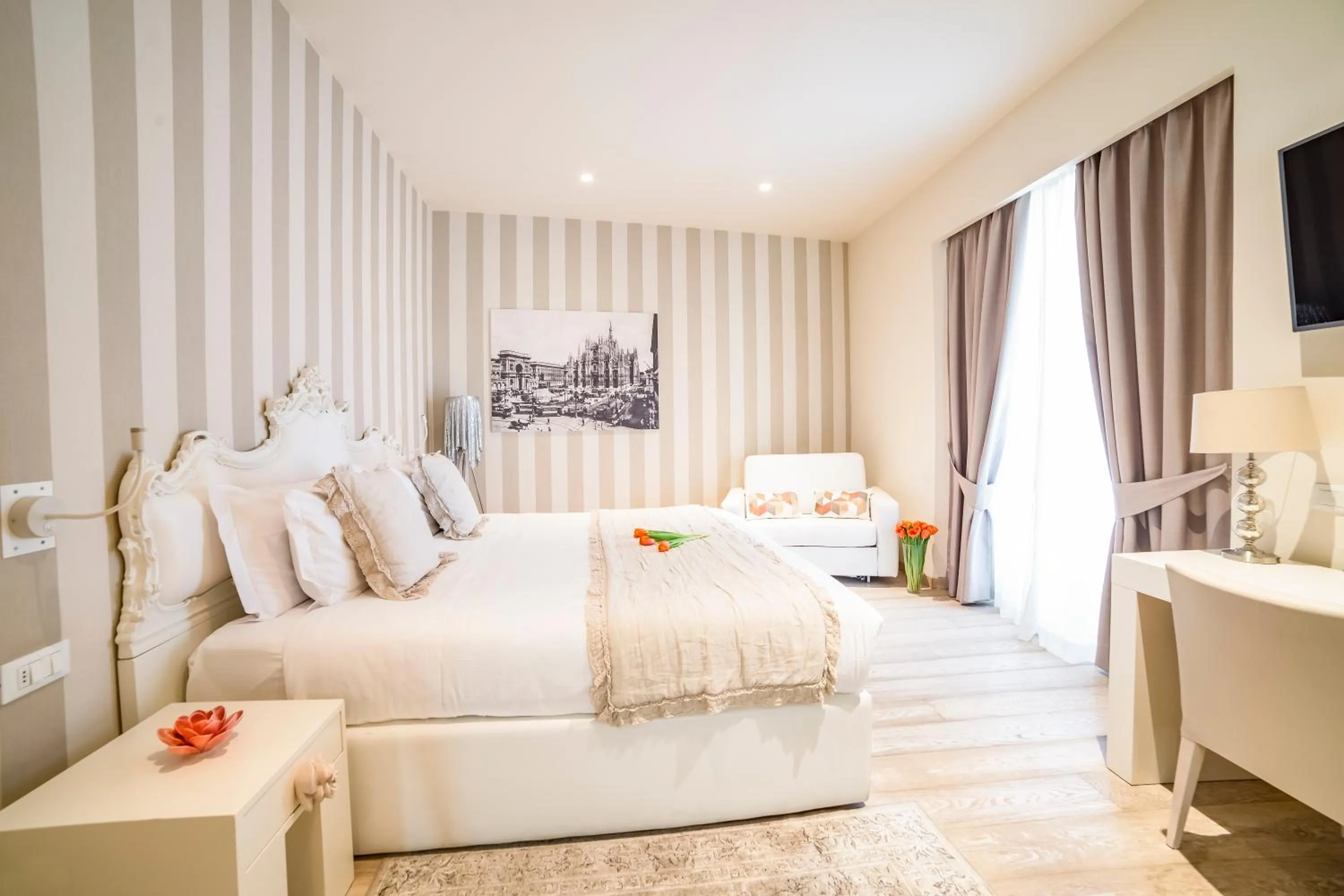 Bed in Rooms Milano Duomo