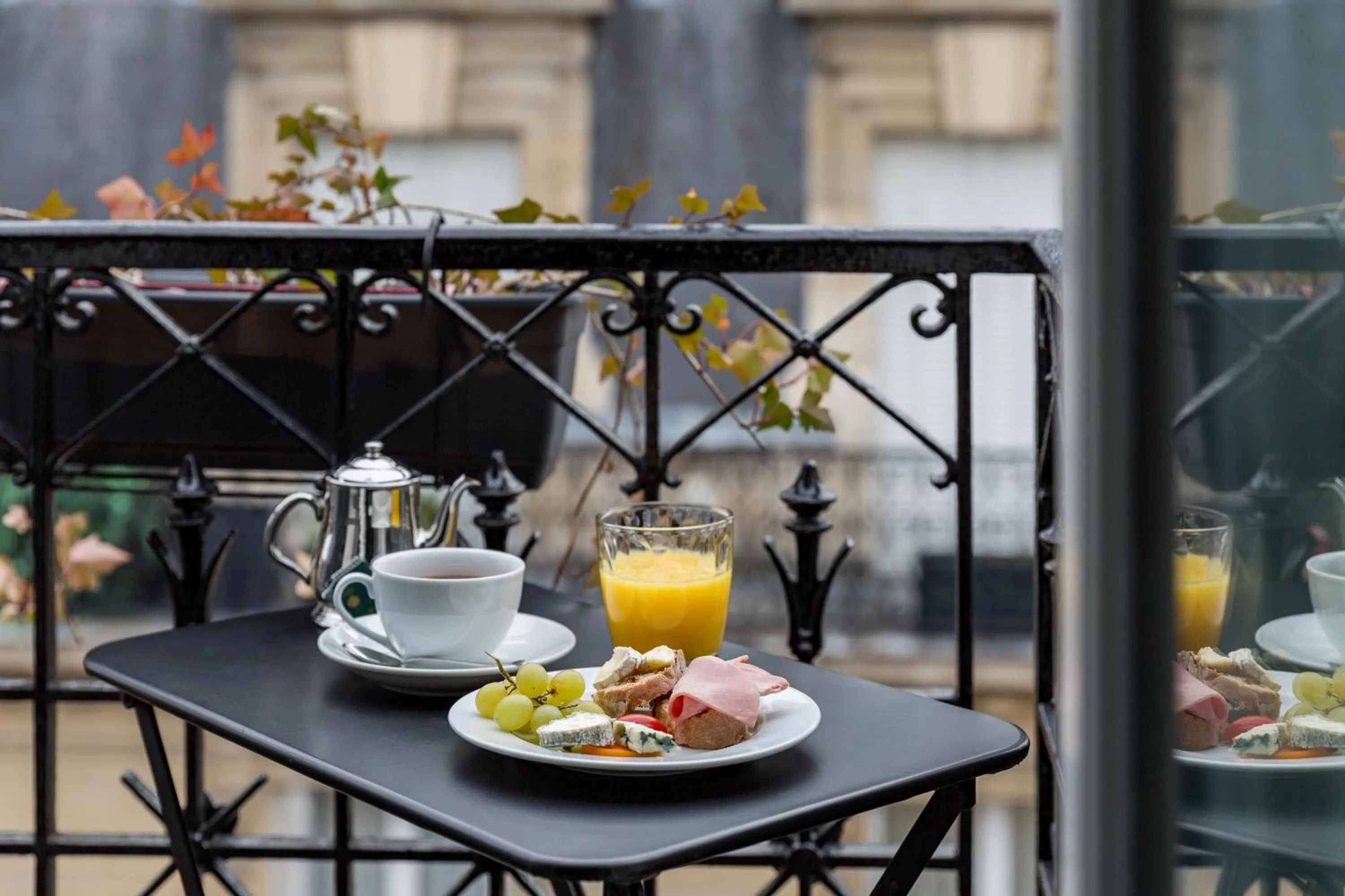 Food close-up in Chalgrin Boutique Hotel