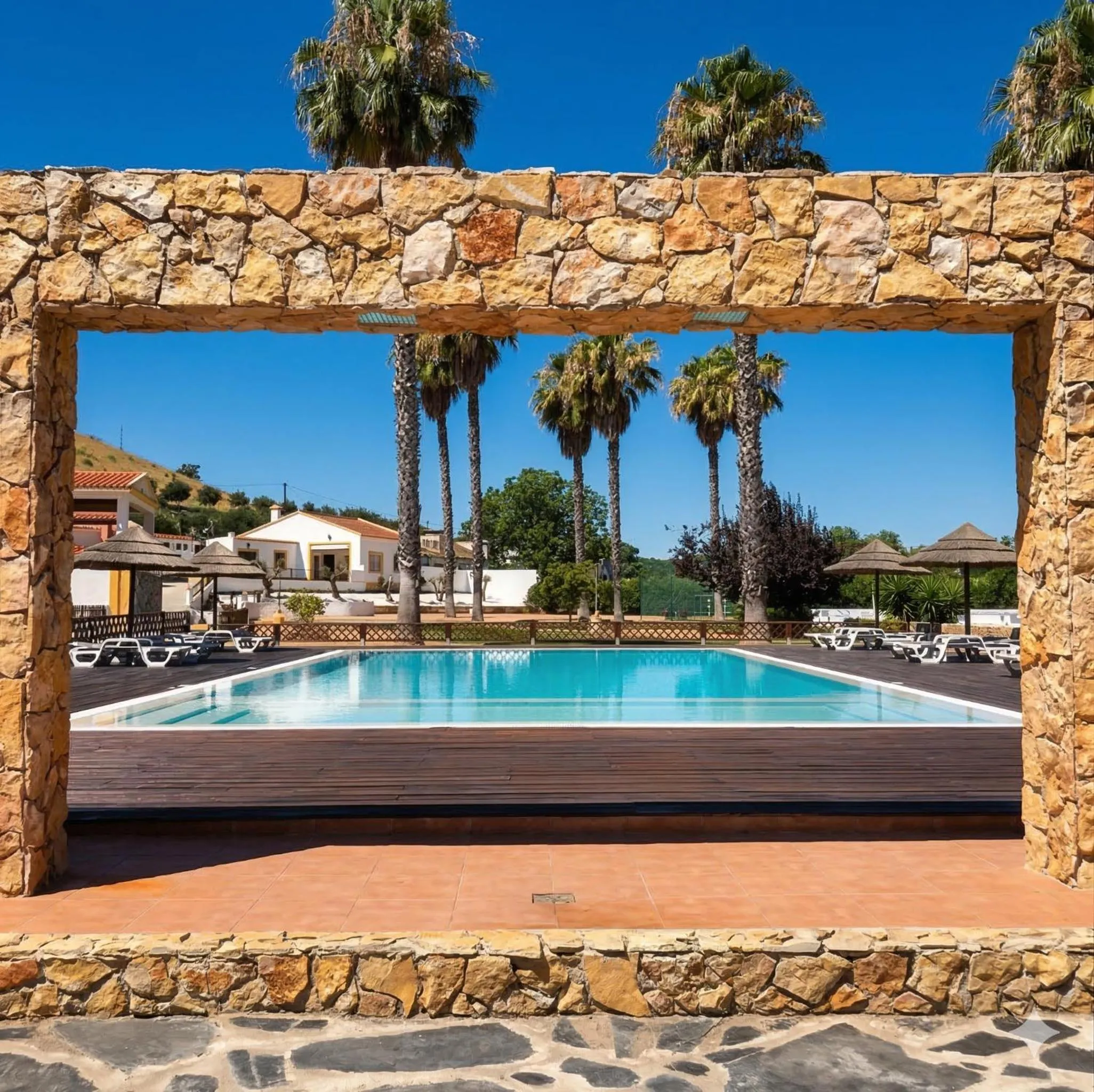 Swimming pool in Monte da Graça