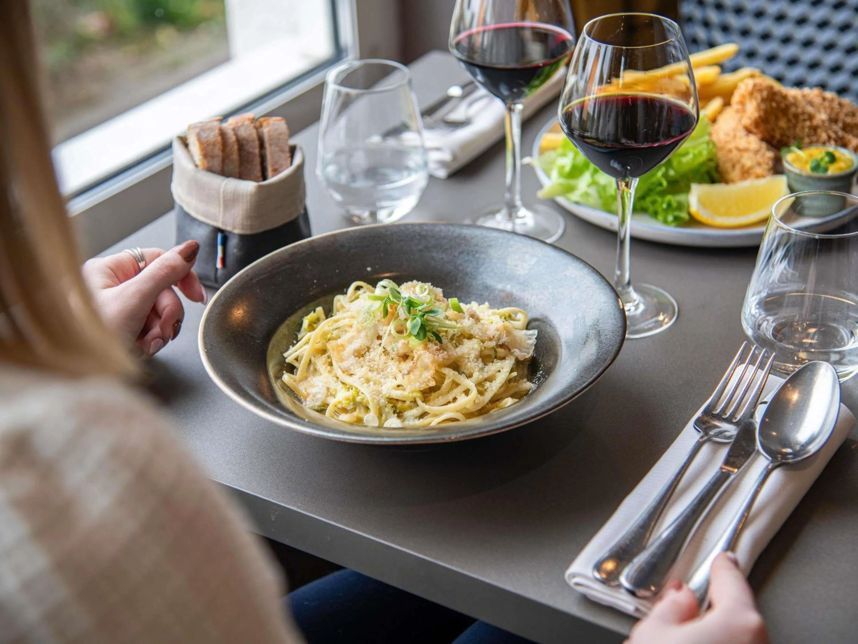 Restaurant/places to eat in Hotel Mercure La Baule Majestic