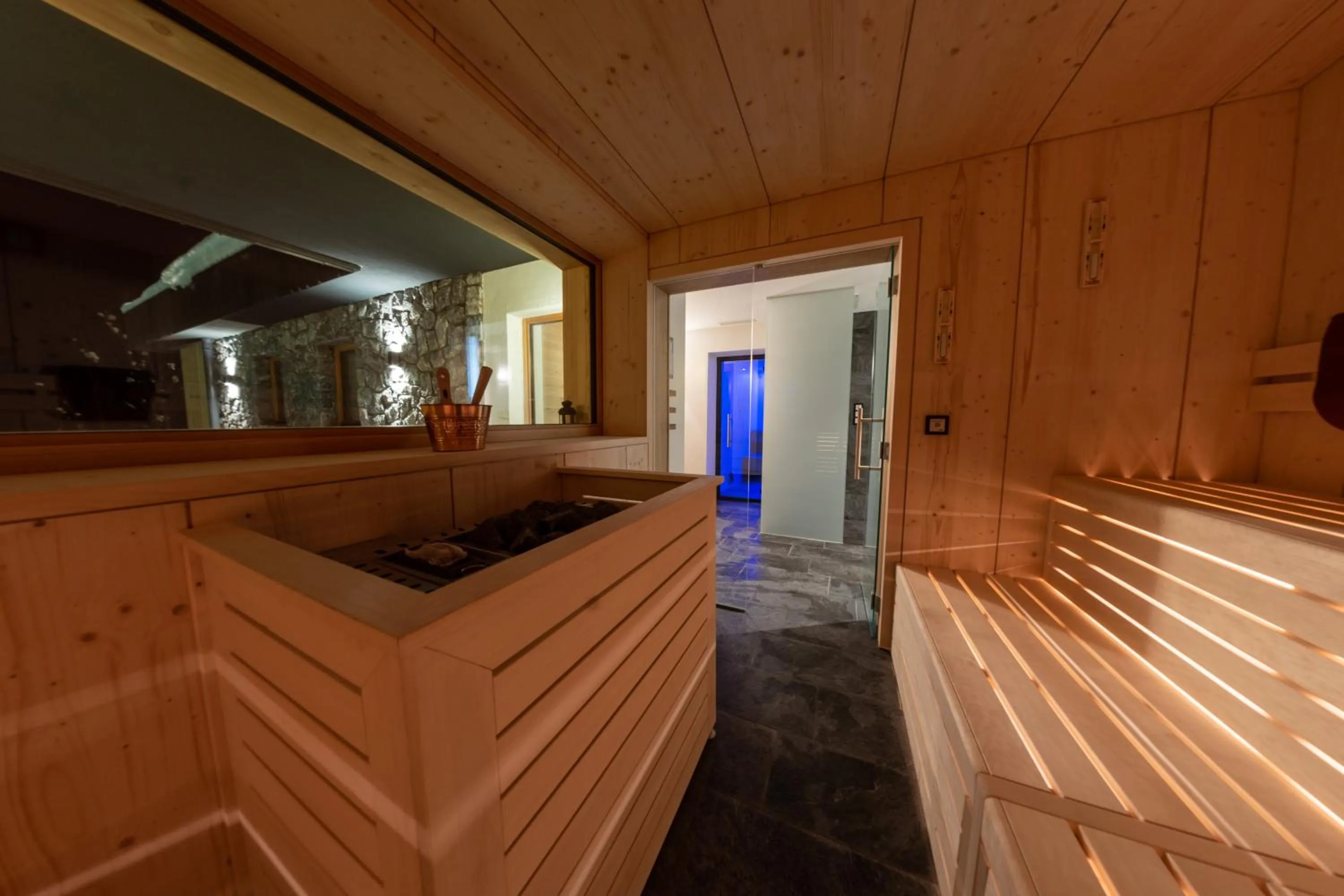 Sauna in Hotel Gran Pre