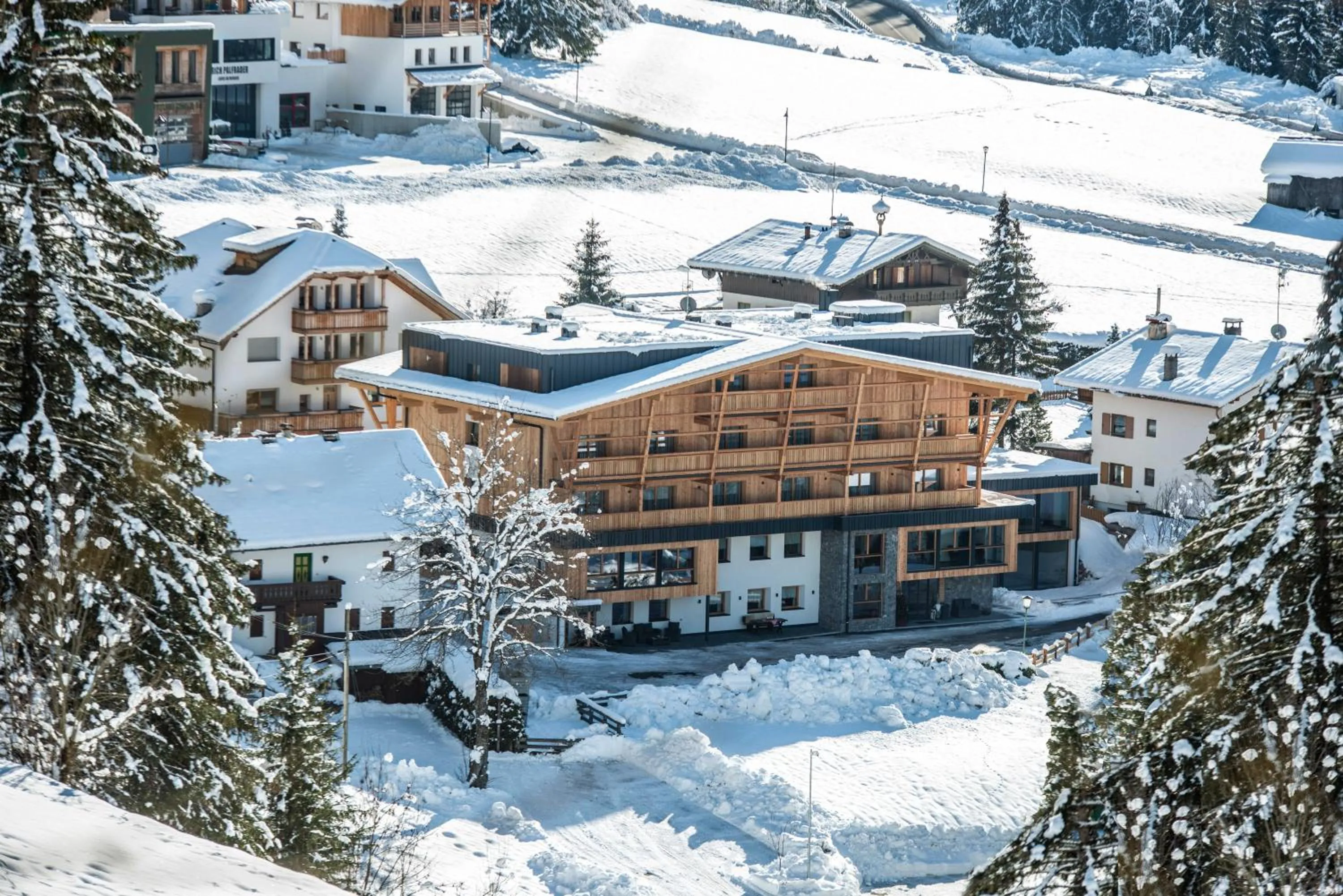 Property building in Hotel Gran Pre