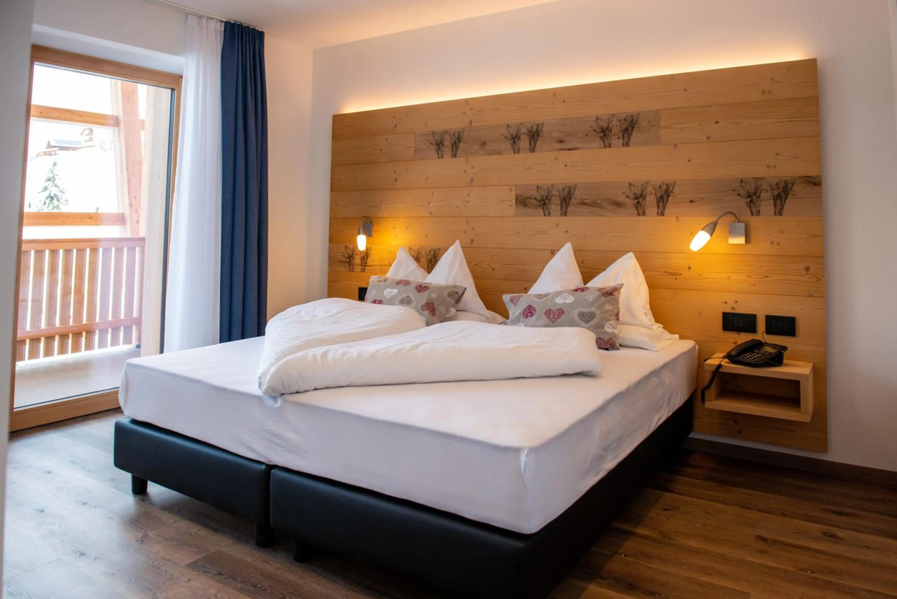 Bed in Hotel Gran Pre