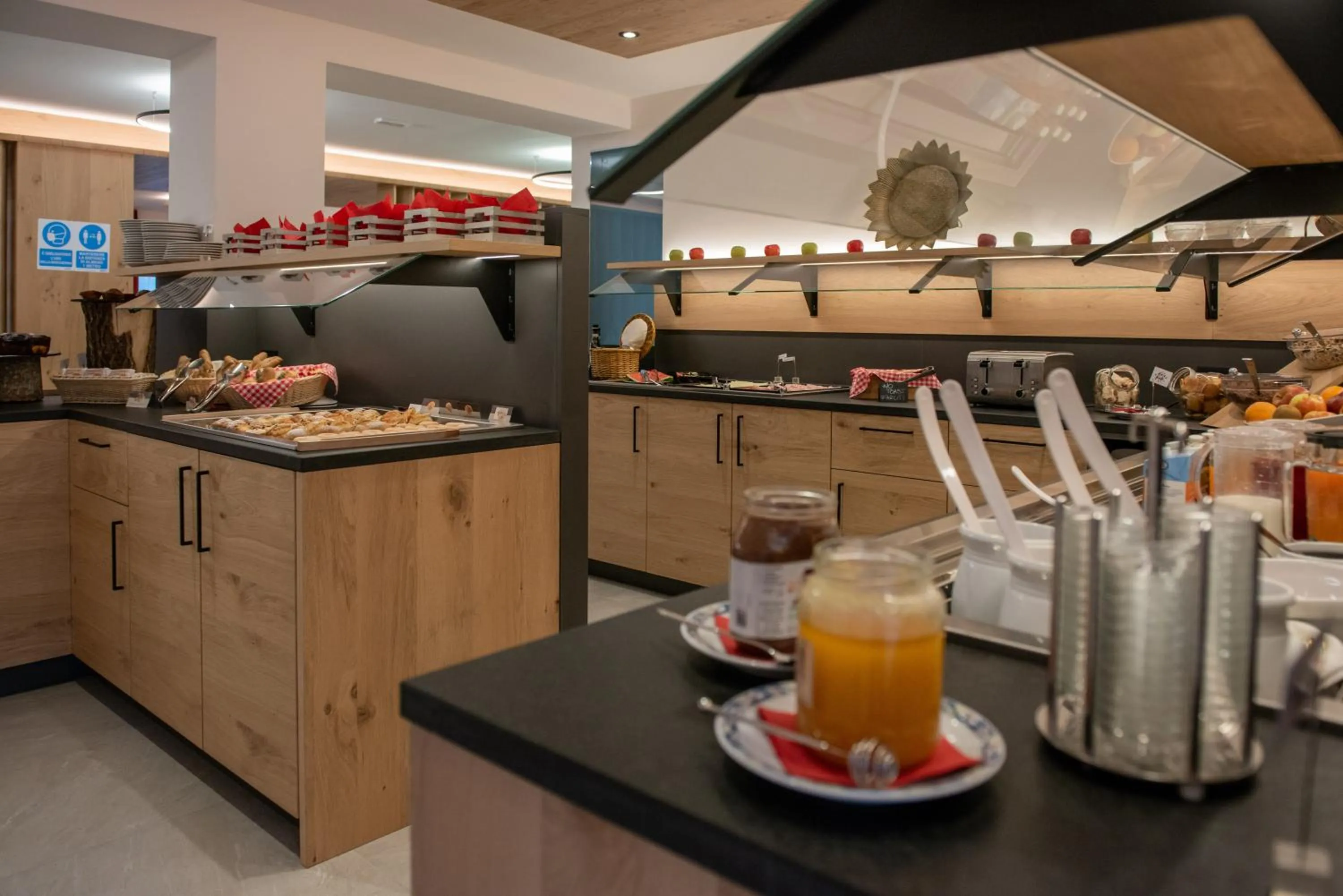 Breakfast in Hotel Gran Pre