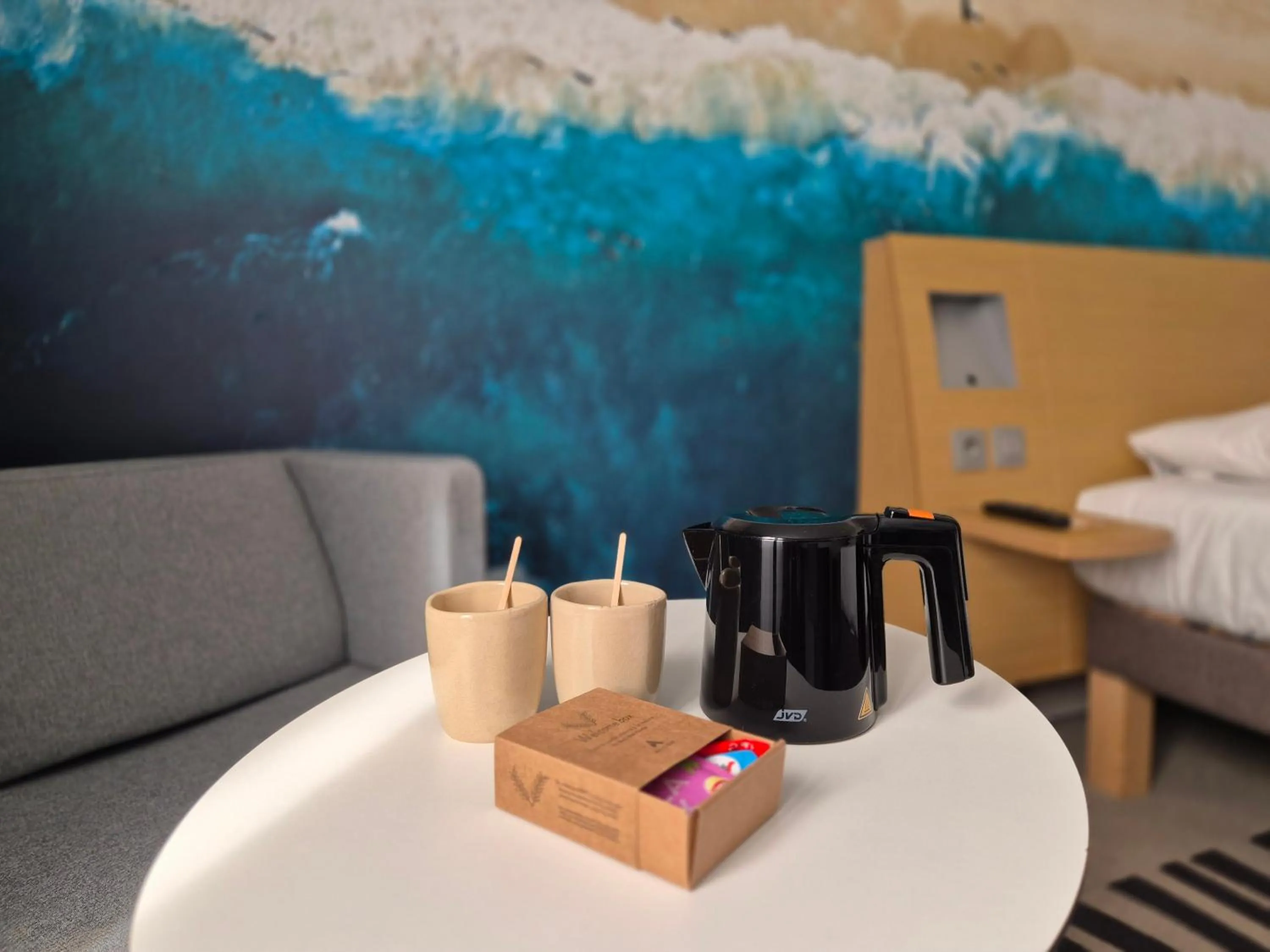 Coffee/tea facilities, Bed in Novotel Bordeaux Centre Ville