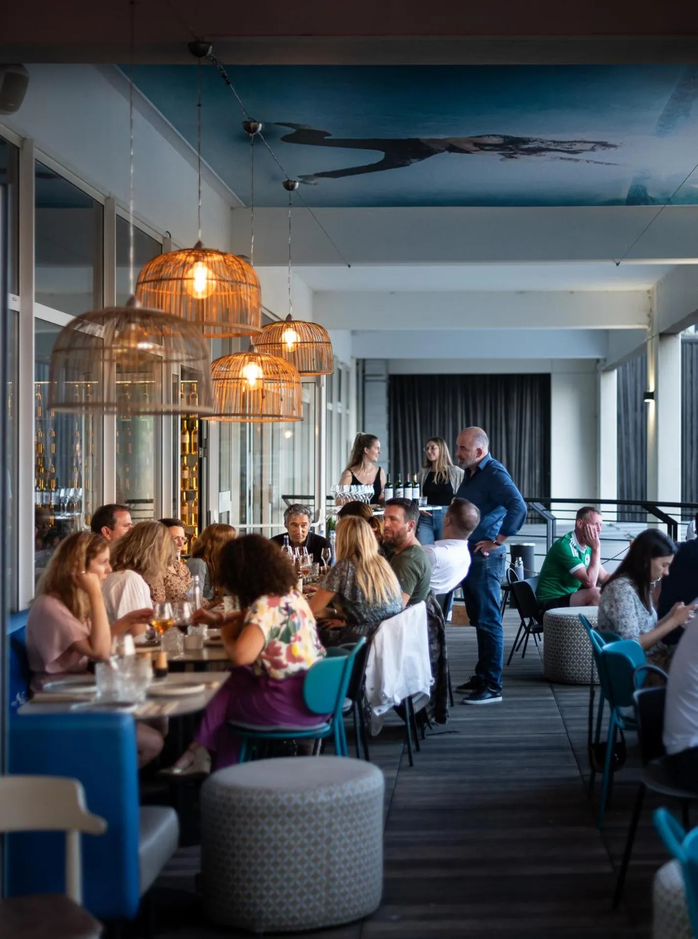 Patio in Novotel Bordeaux Centre Ville