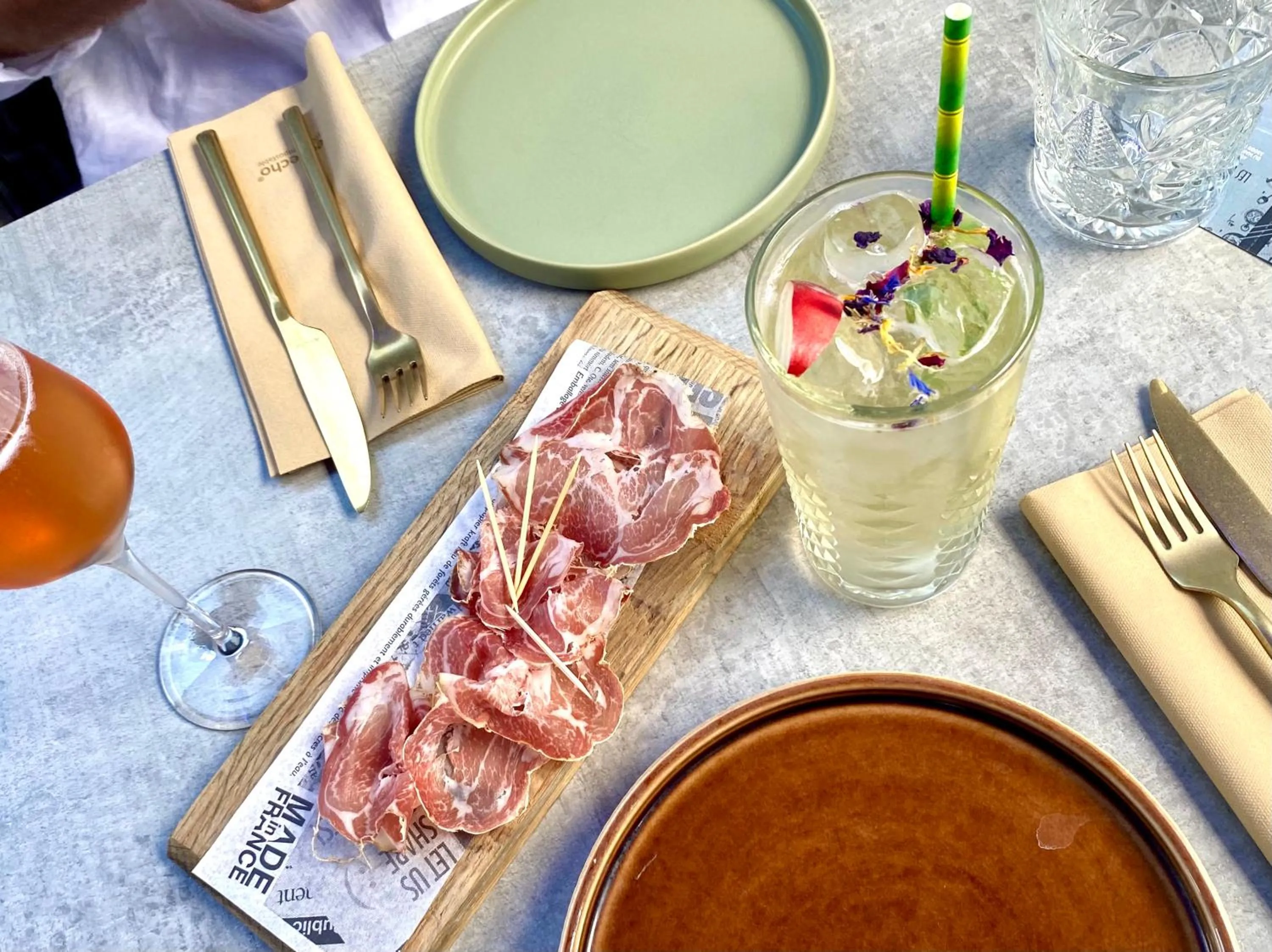 Patio in Novotel Bordeaux Centre Ville