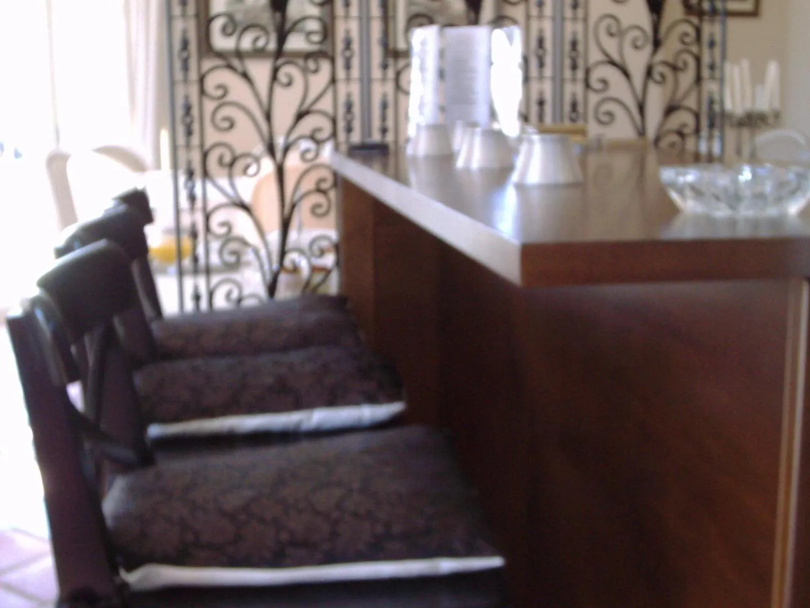 Decorative detail in Hotel Santa Coloma del Camino