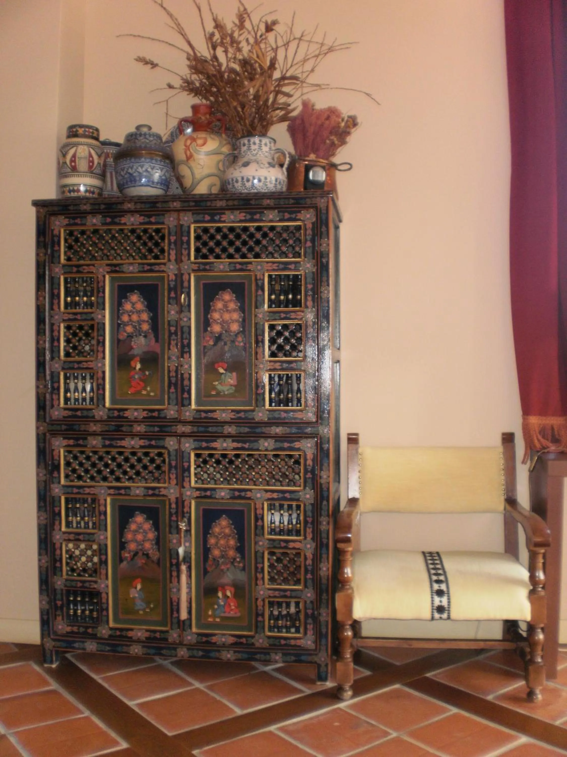 Lobby or reception in Hotel Santa Coloma del Camino